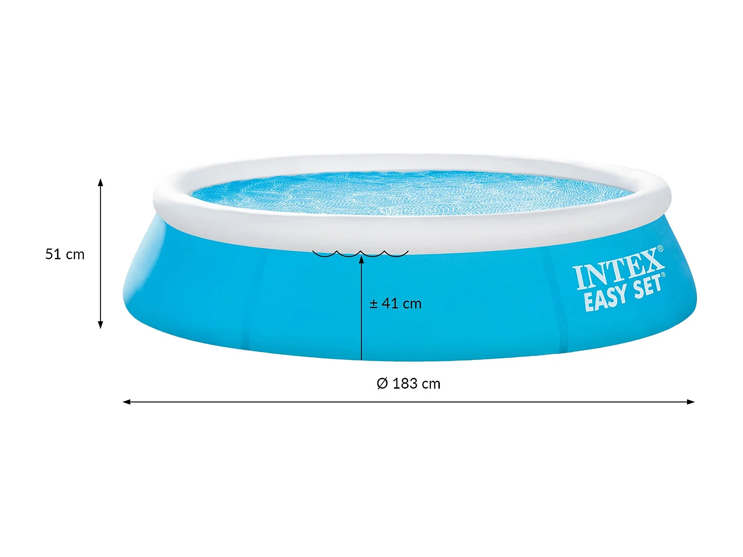 Aufstellpool Easy Set 1,83 x 0,51 m - Intex