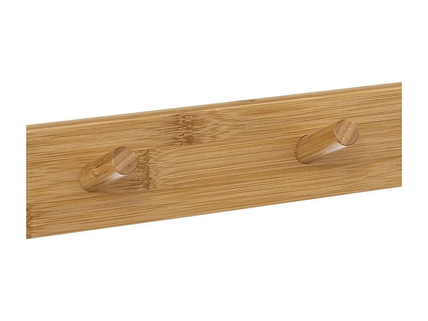 Meuble Vestiaire d'Entrée "Bambou" 170cm Naturel