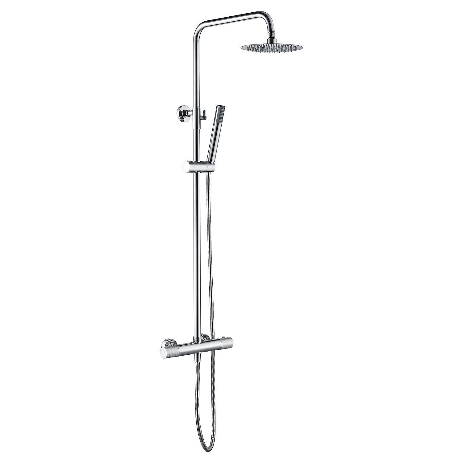 Ensemble de douche Thermostatique IMEX LINE BDD038 Chrome