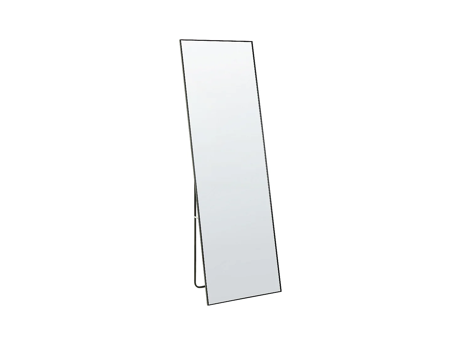 Miroir sur pied BEAUVAIS 156 cm Métal Noir