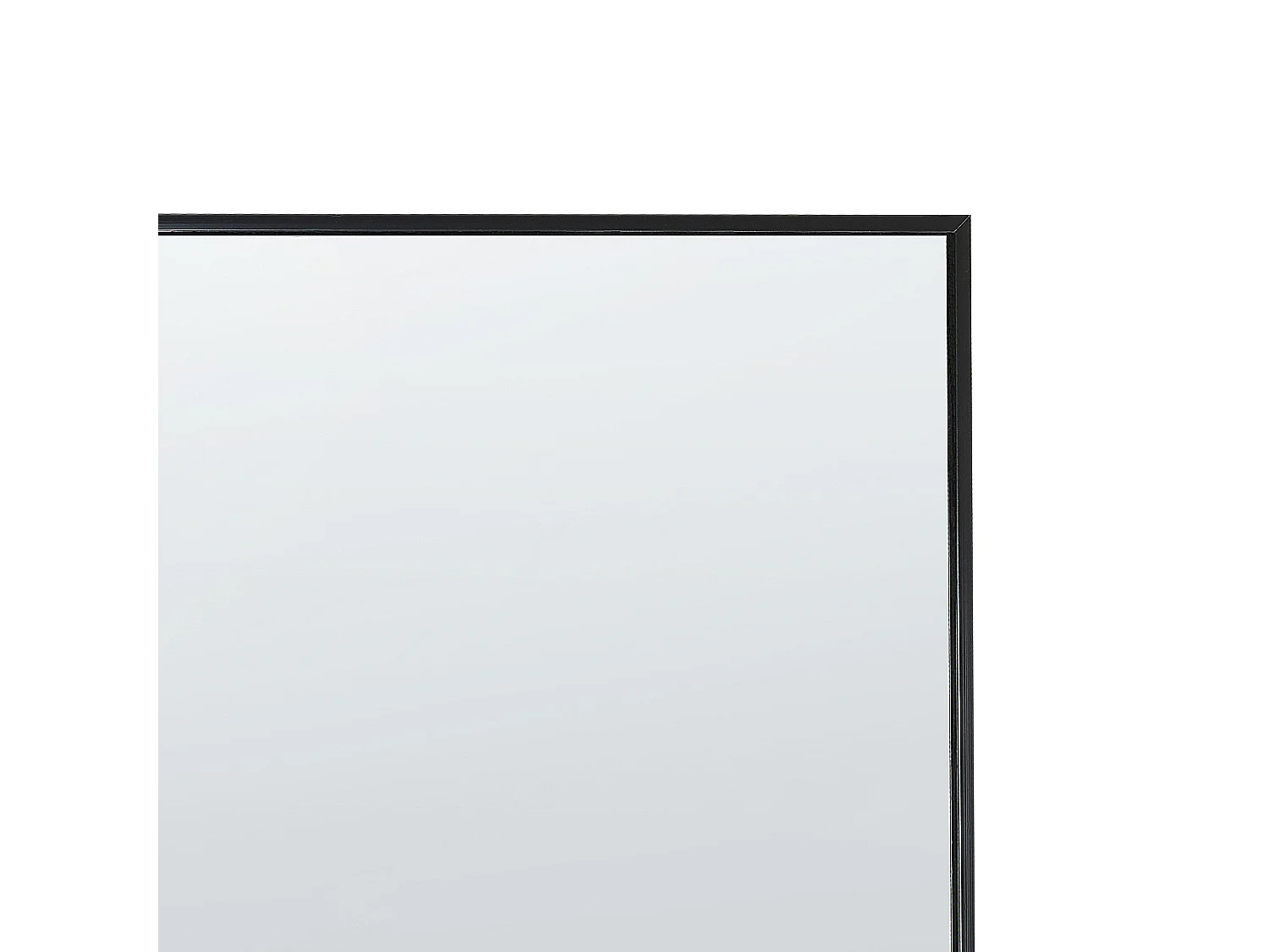 Espelho de pé BEAUVAIS 156 cm Metal Preto