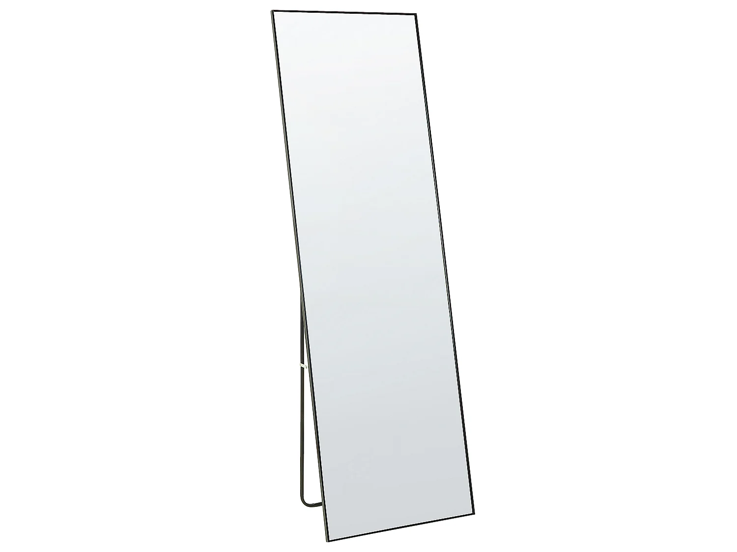 Standing Mirror BEAUVAIS 156 cm Metal Black