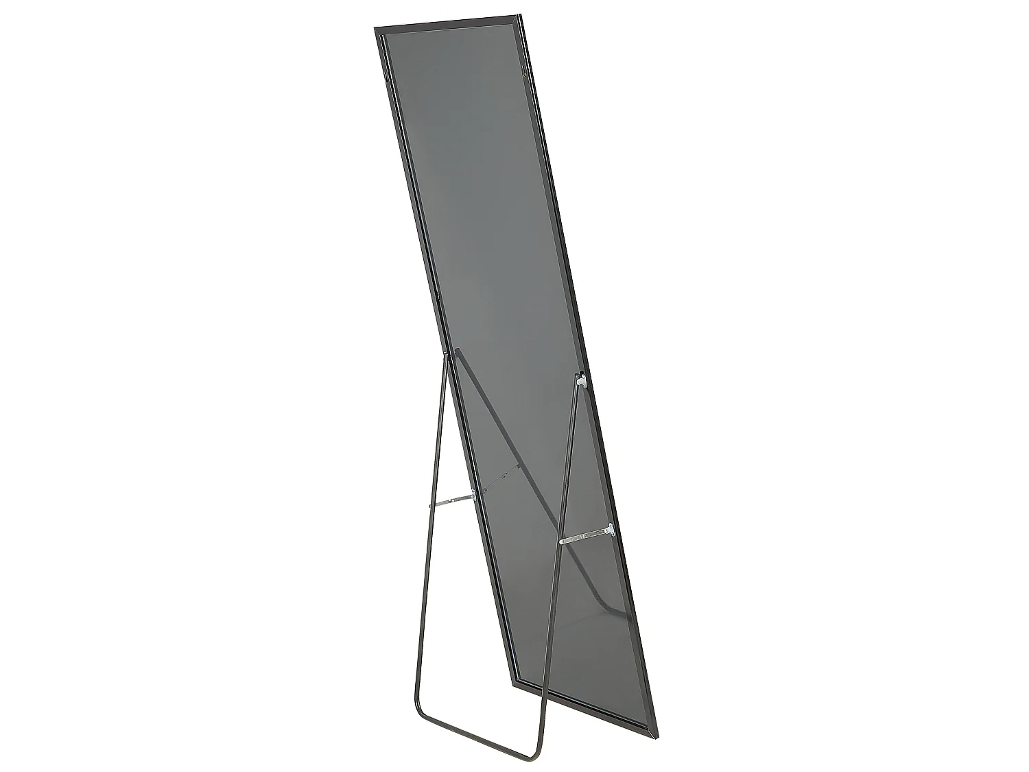 Standing Mirror BEAUVAIS 156 cm Metal Black