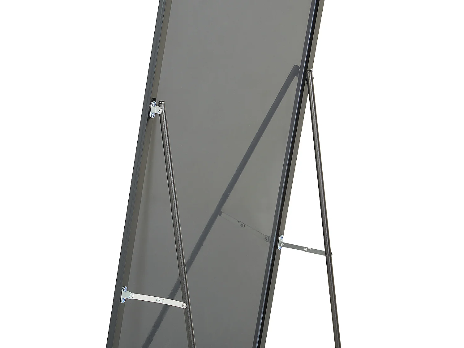 Standing Mirror BEAUVAIS 156 cm Metal Black