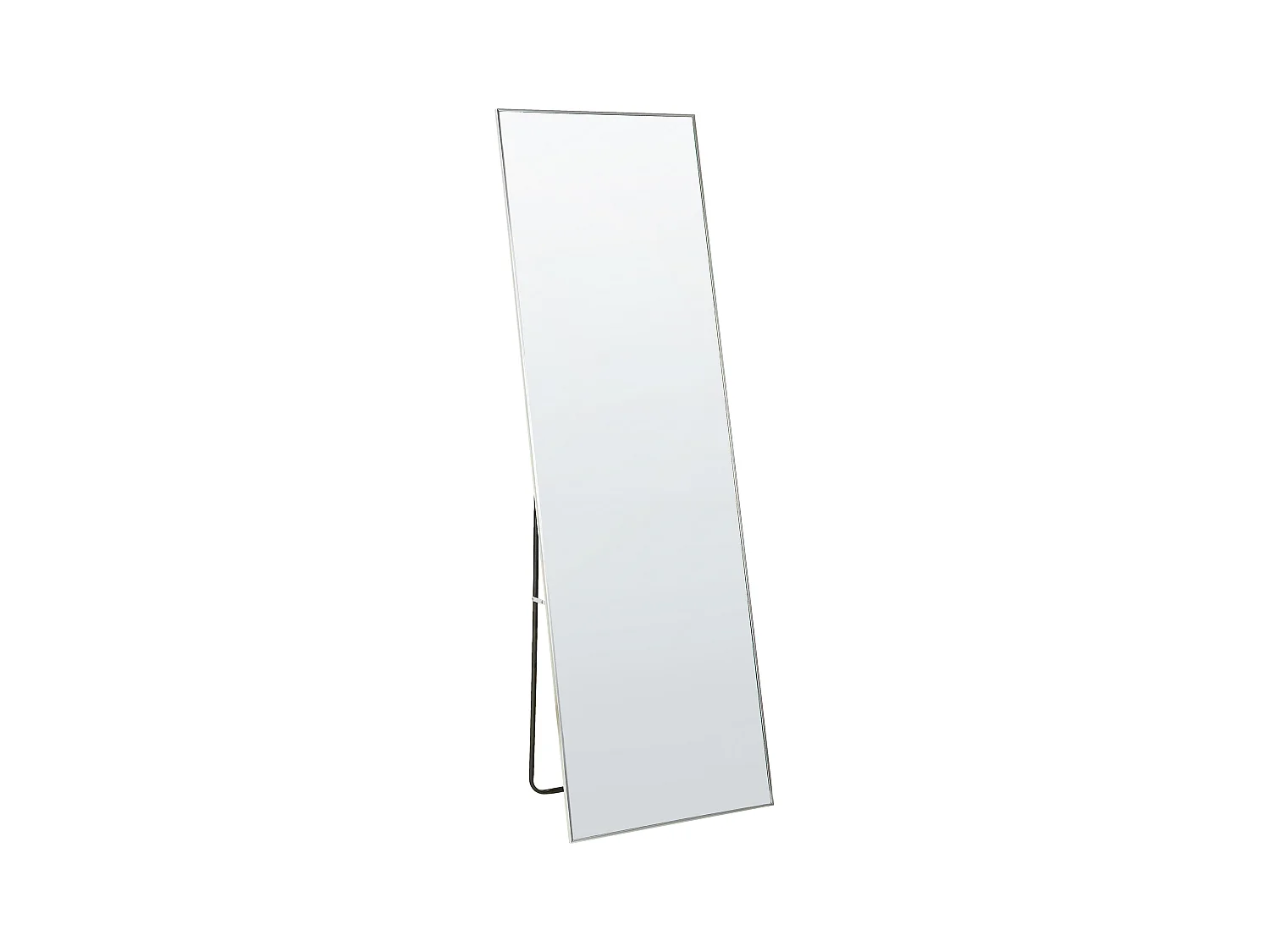 Miroir sur pied BEAUVAIS 156 cm Métal Argenté