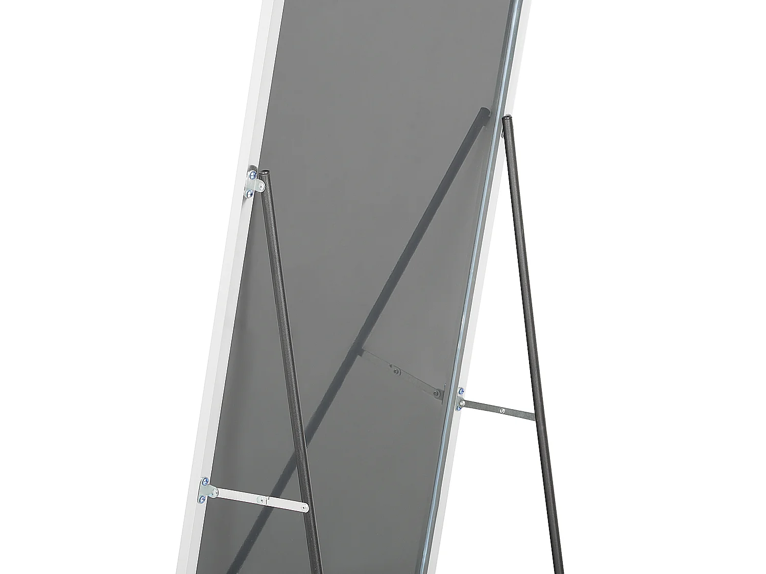 Standing Mirror BEAUVAIS 156 cm Metal Silver