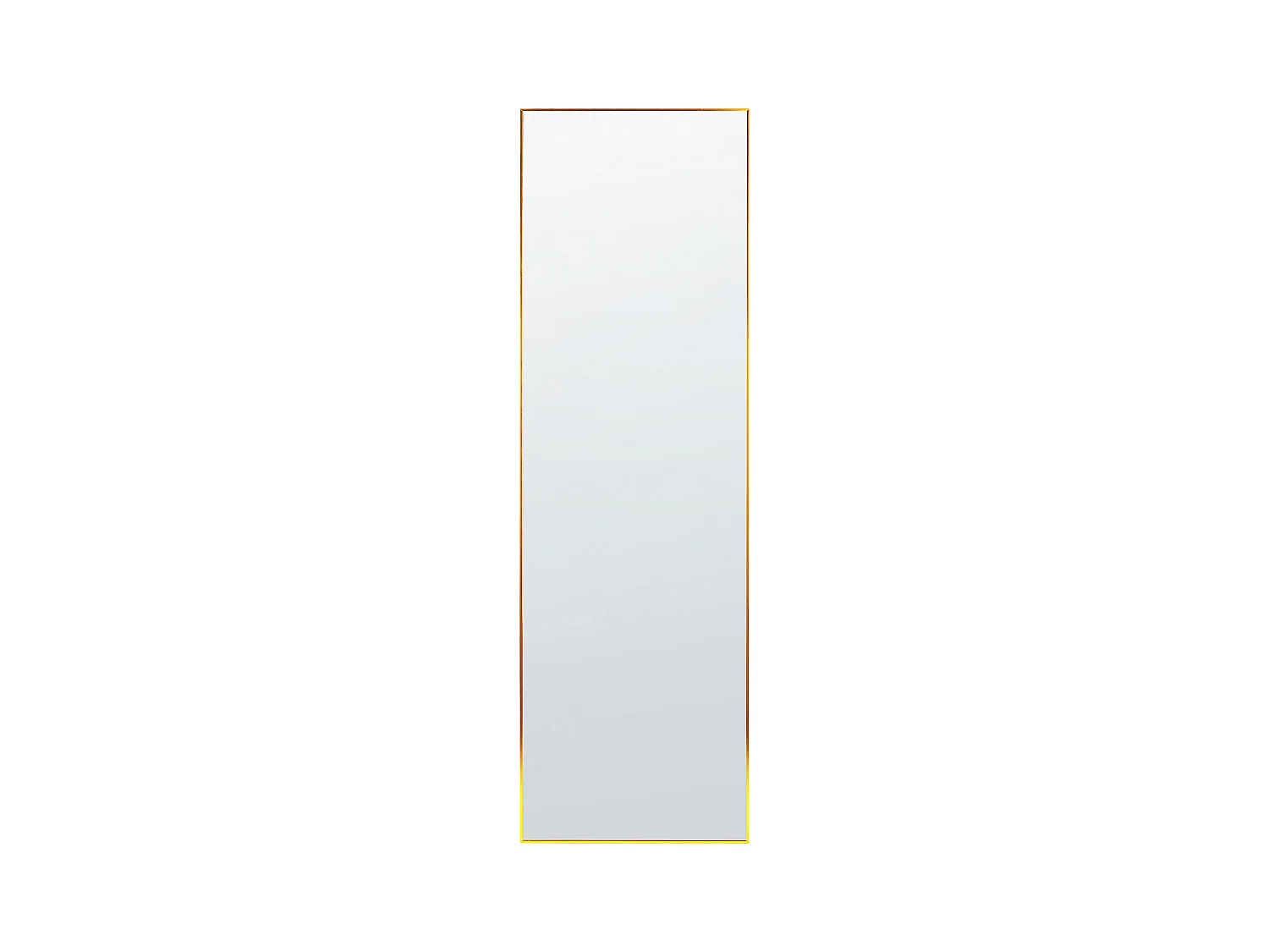 Miroir sur pied BEAUVAIS 156 cm Métal Doré