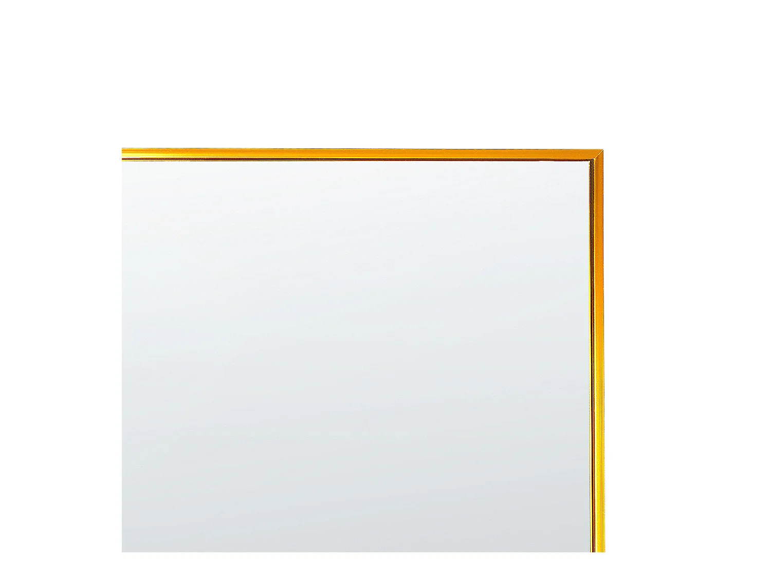 Miroir sur pied BEAUVAIS 156 cm Métal Doré