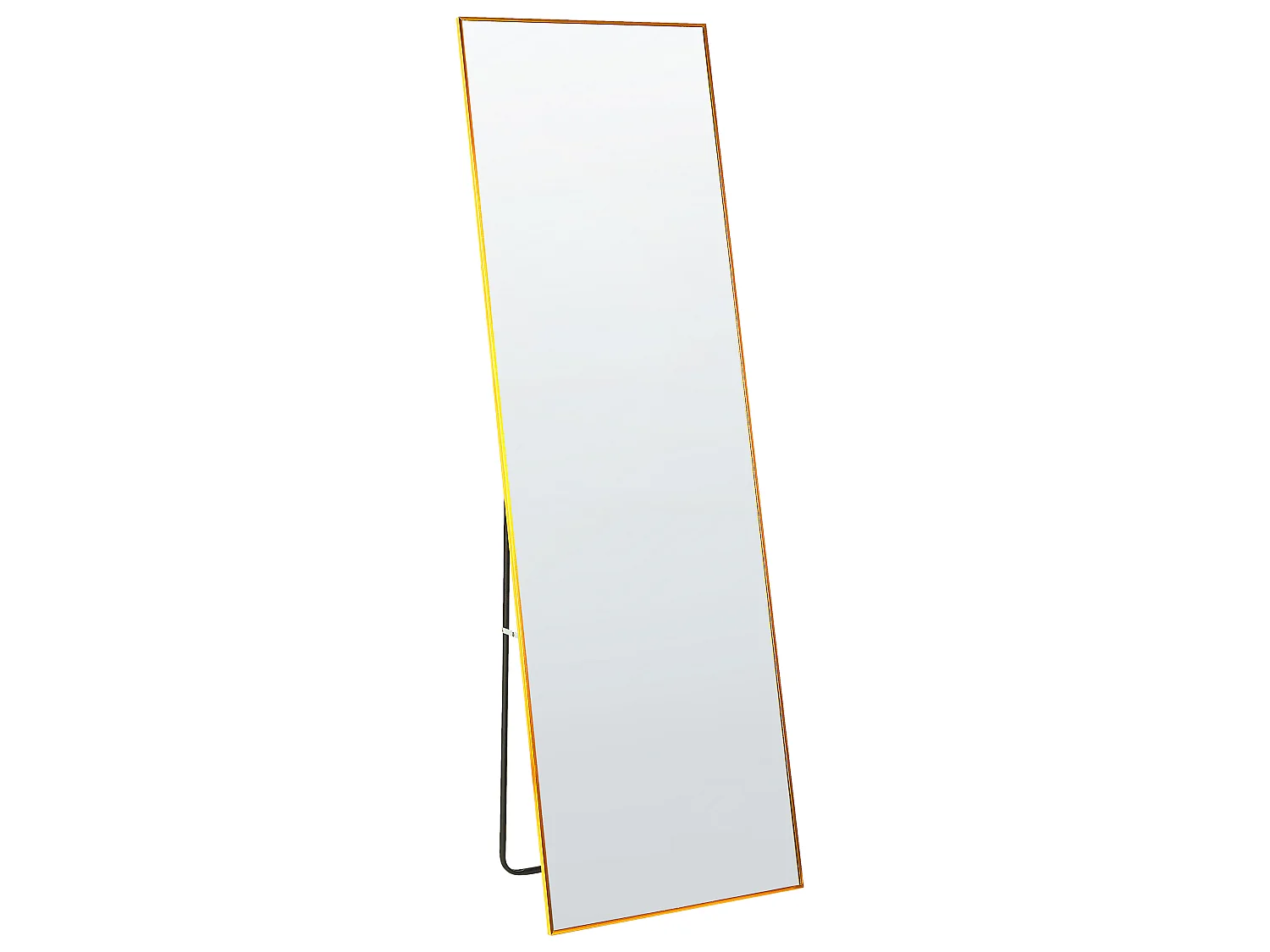 Miroir sur pied BEAUVAIS 156 cm Métal Doré
