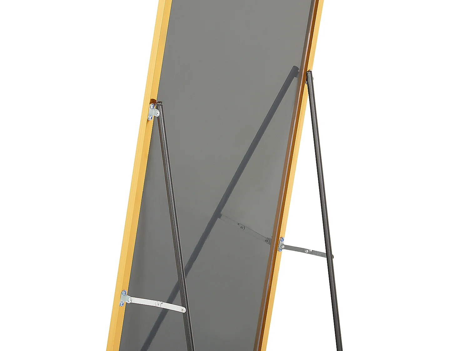 Miroir sur pied BEAUVAIS 156 cm Métal Doré