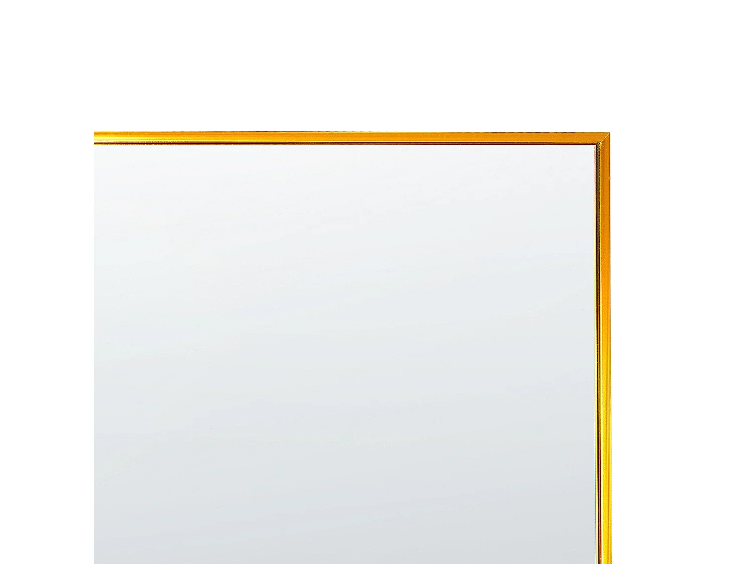 Miroir sur pied BEAUVAIS 156 cm Métal Doré