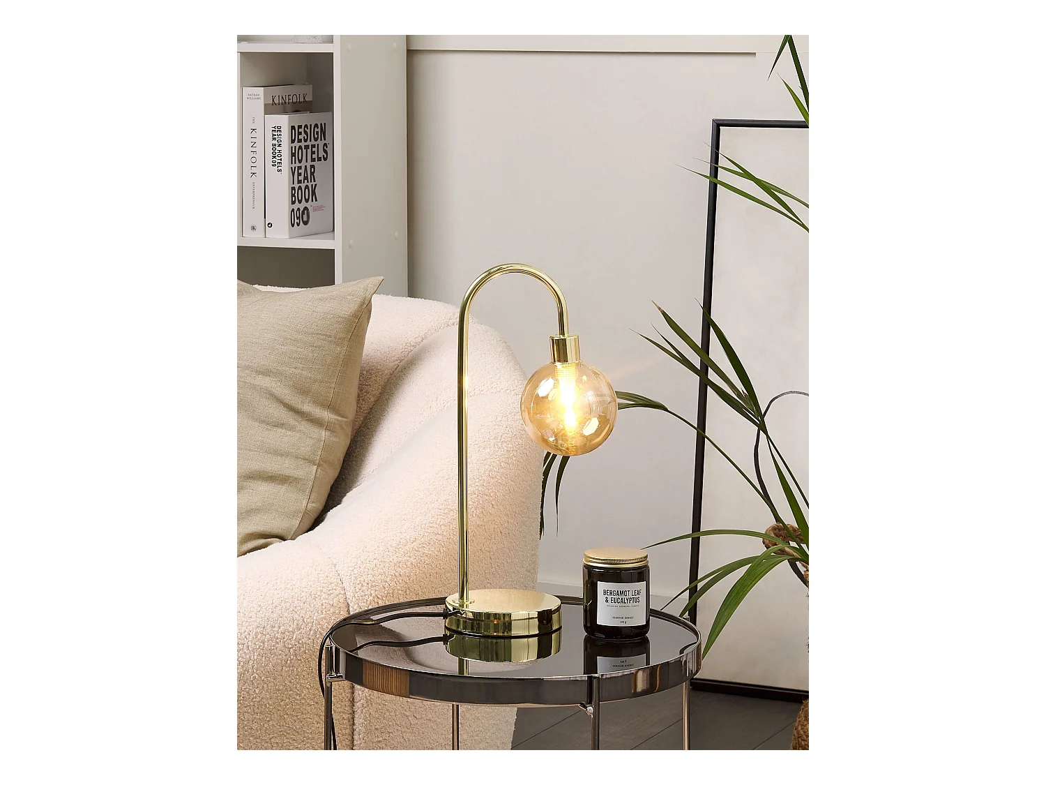 Lampe à poser RAMIS Métal Doré