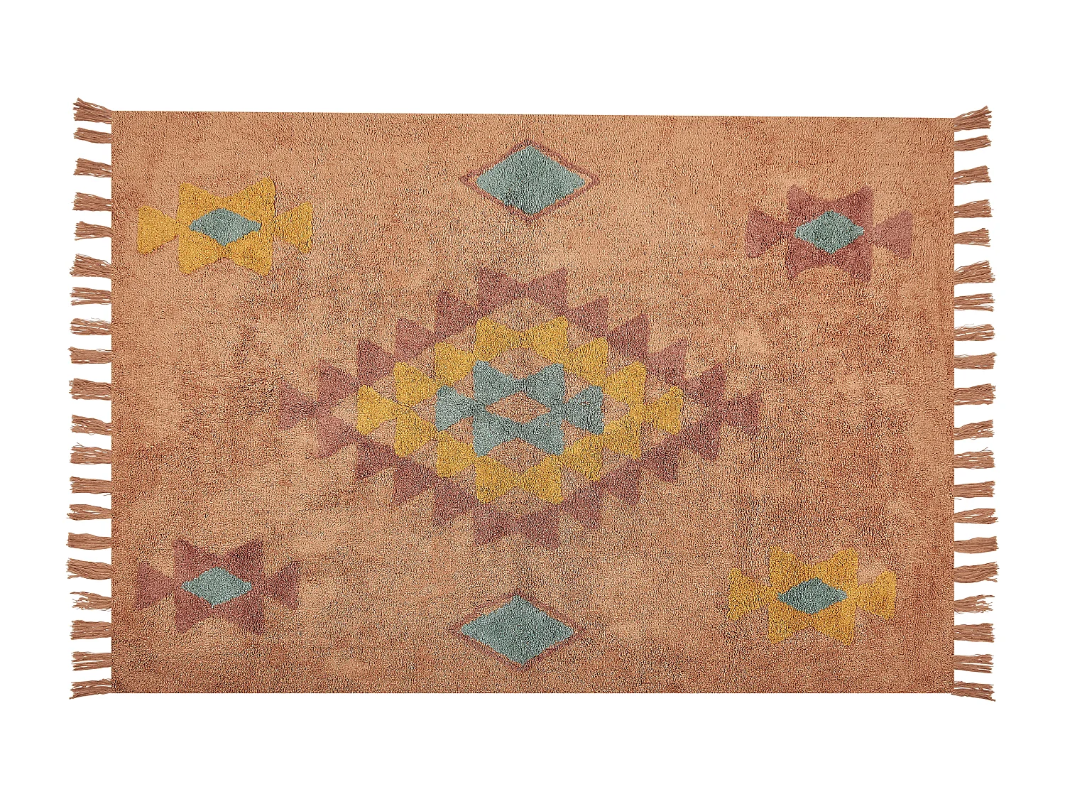 Tapis IGDIR Orange 160 x 230 cm Coton