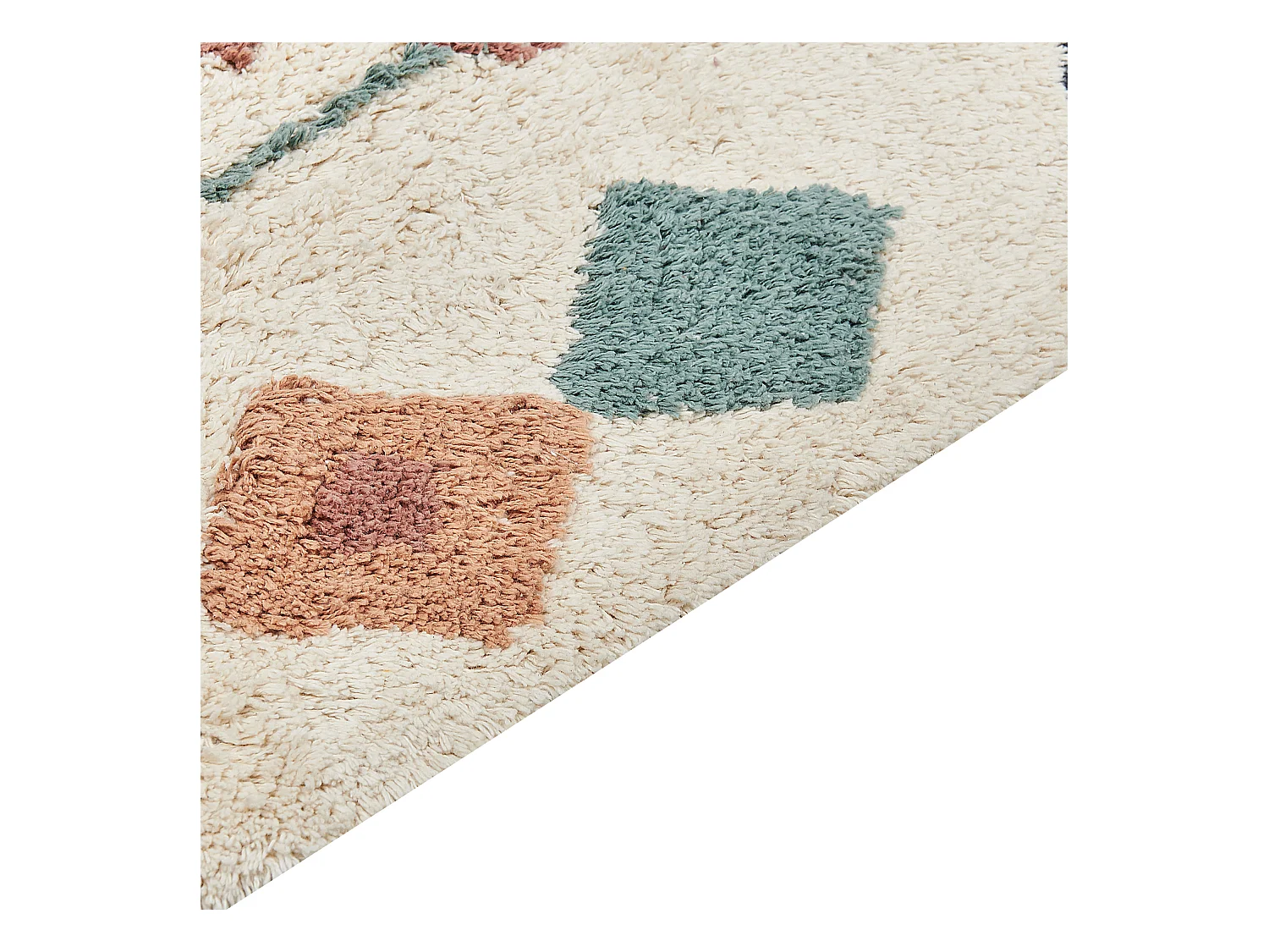 Tapis ESKISEHIR Beige 80 x 150 cm Coton