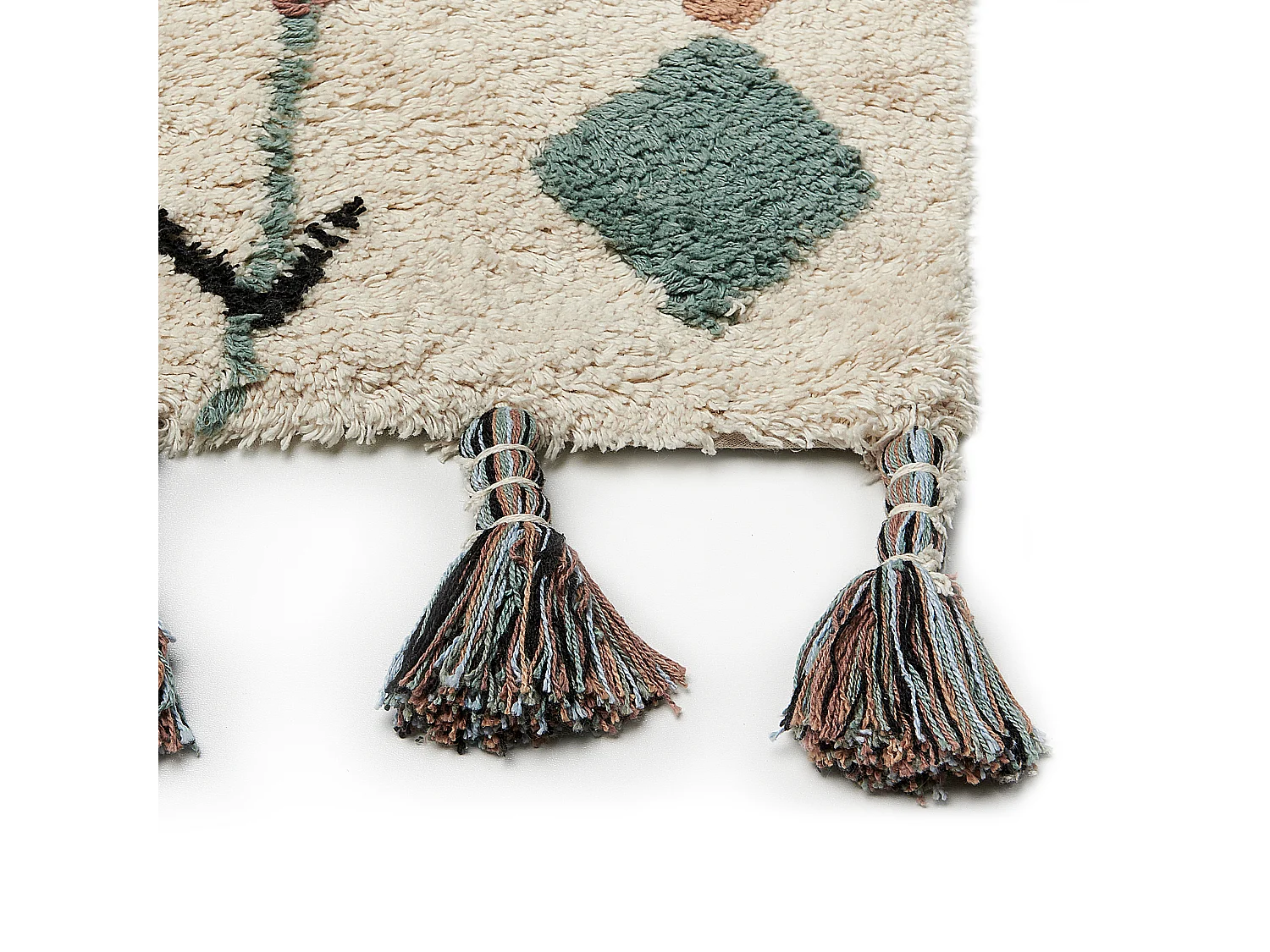 Tapis ESKISEHIR Beige 80 x 150 cm Coton