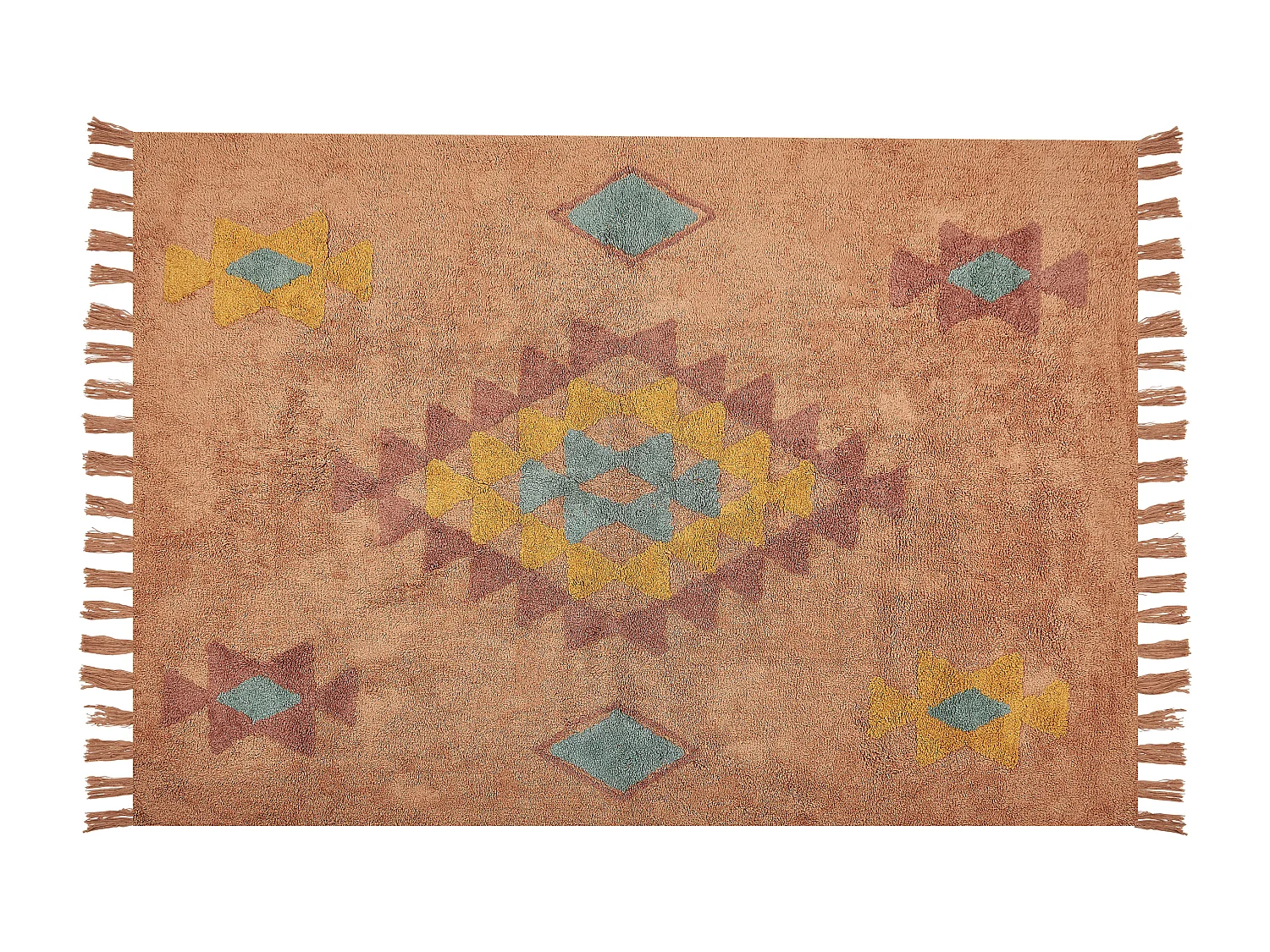 Tapis IGDIR Orange 140 x 200 cm Coton