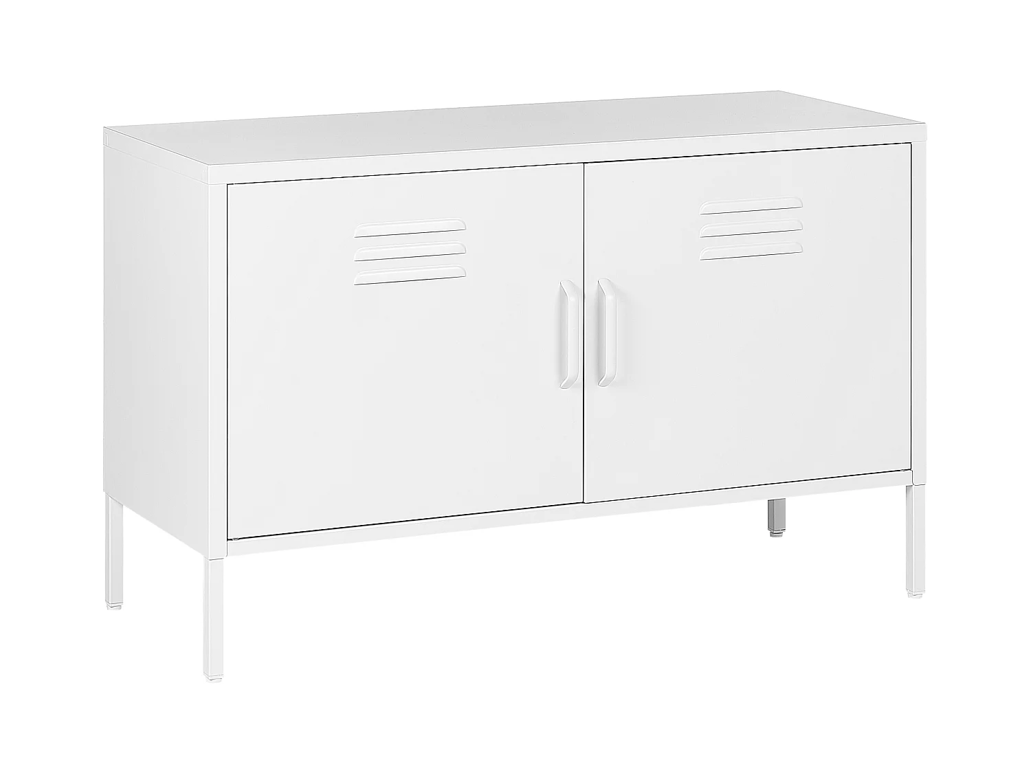 Meuble de rangement URIA Métal Blanc