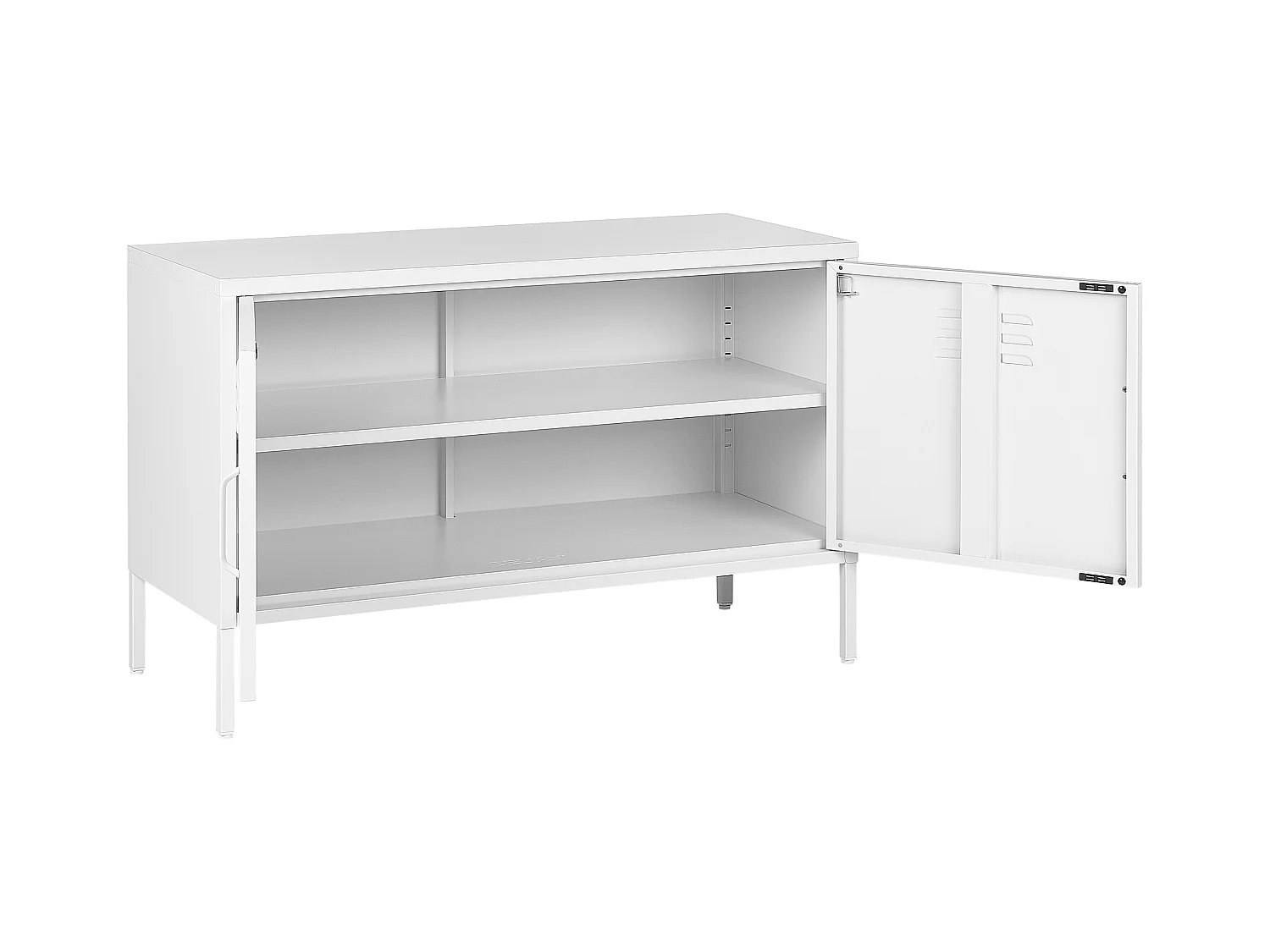 Meuble de rangement URIA Métal Blanc