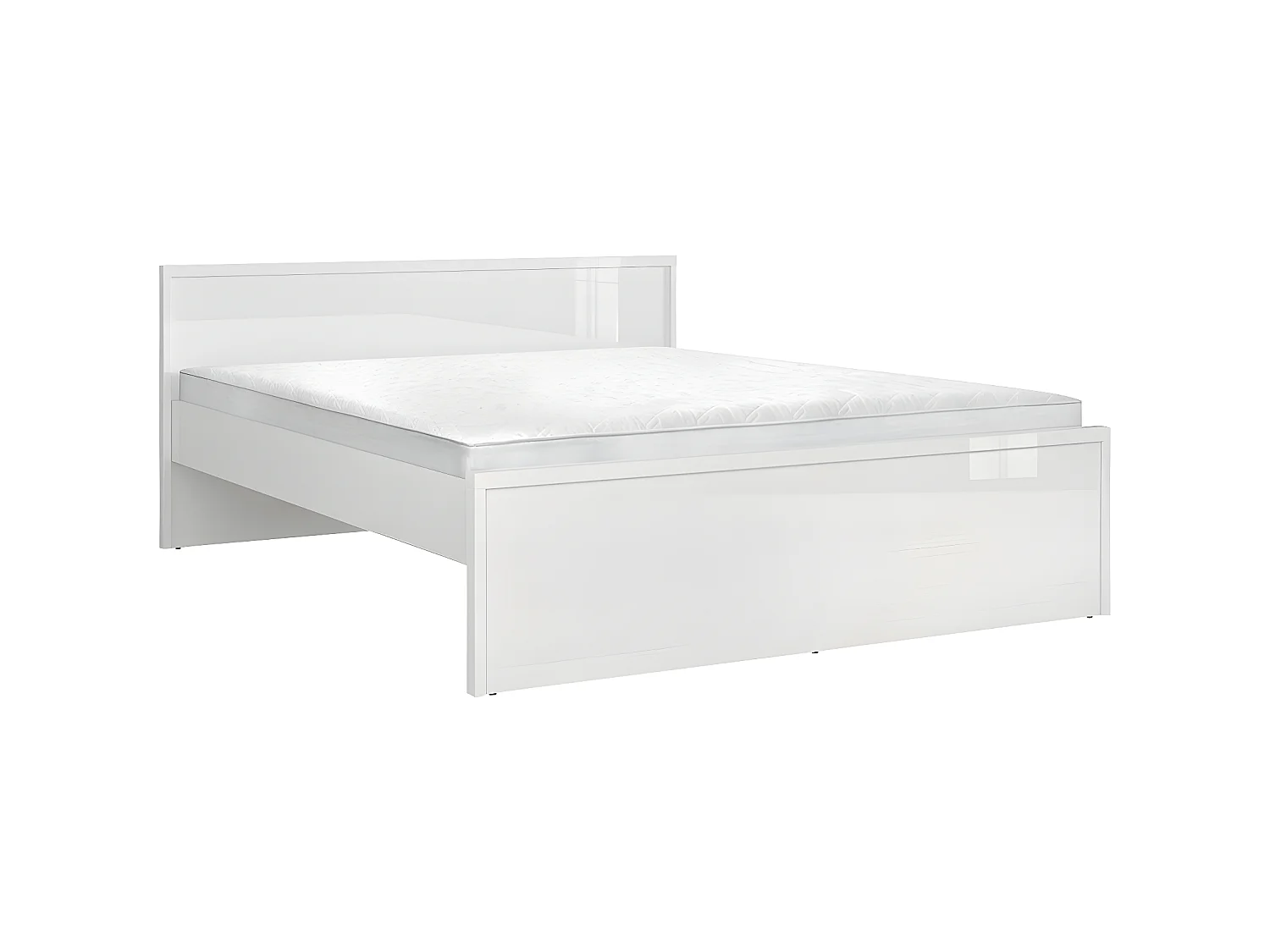 Lit 160x200 Salome Blanc