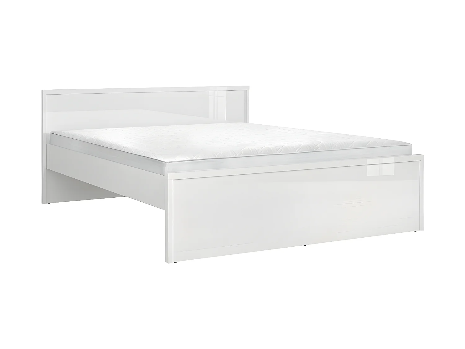 Lit 160x200 Salome Blanc