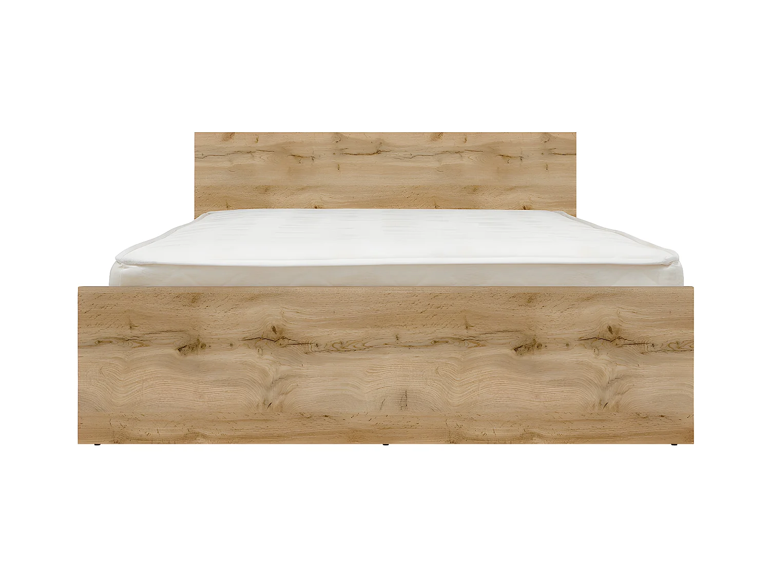 Cama de casal Selma madeira 160x200