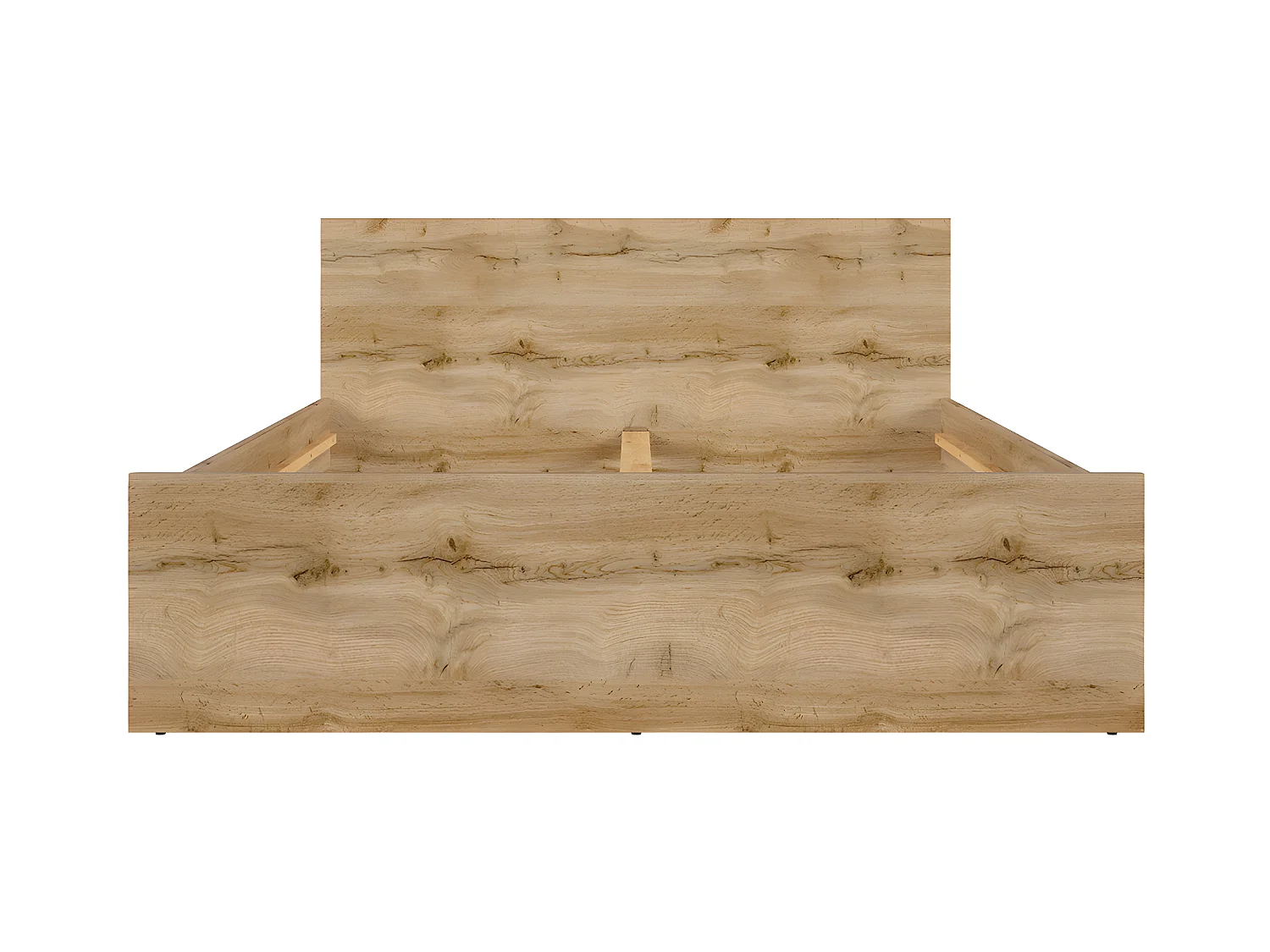 Cama de casal Selma madeira 160x200