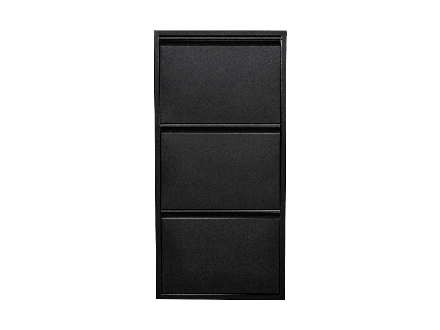 Meuble à chaussures Sokndal à 3 tiroirs inclinables noir [en.casa]