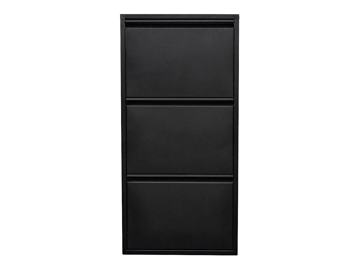 Meuble à chaussures Sokndal à 3 tiroirs inclinables noir [en.casa]