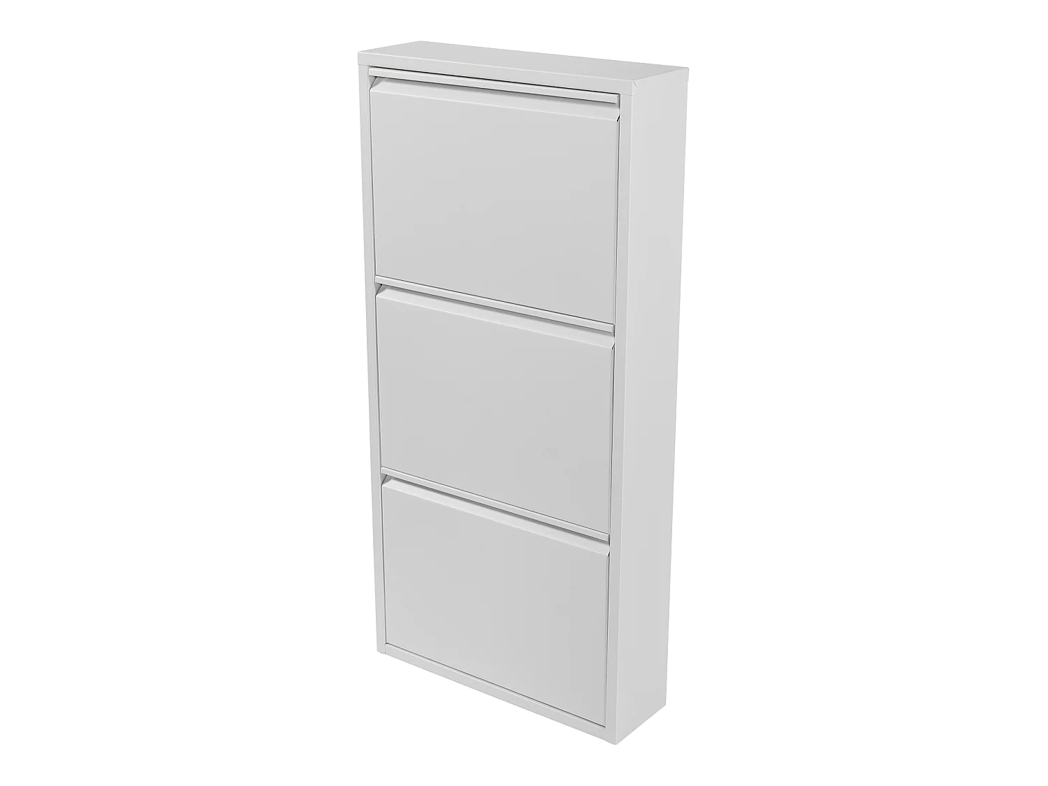 Meuble à chaussures Sokndal à 3 tiroirs inclinables blanc[en.casa]