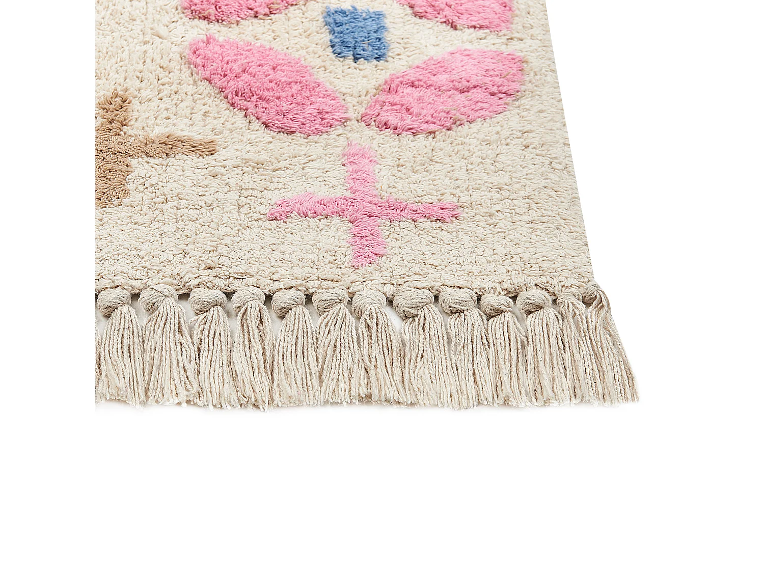 Tapis en coton multicolore 160 x 230 cm DARAN