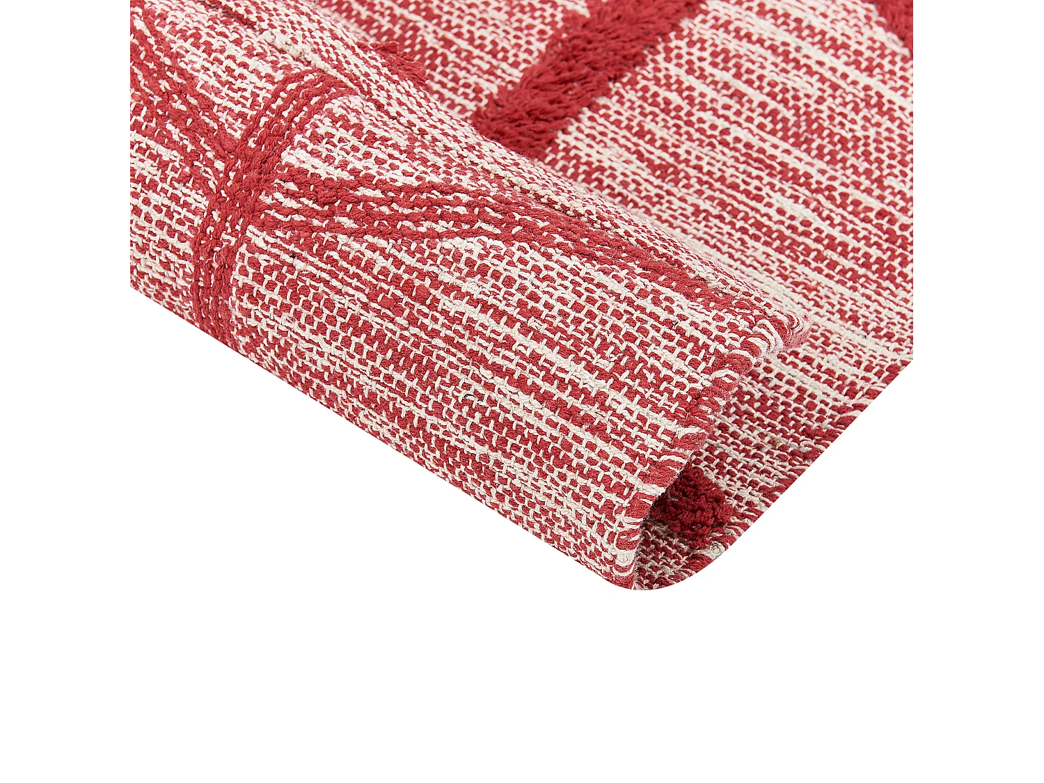 Tapis SIVAS Rouge 140 x 200 cm Coton