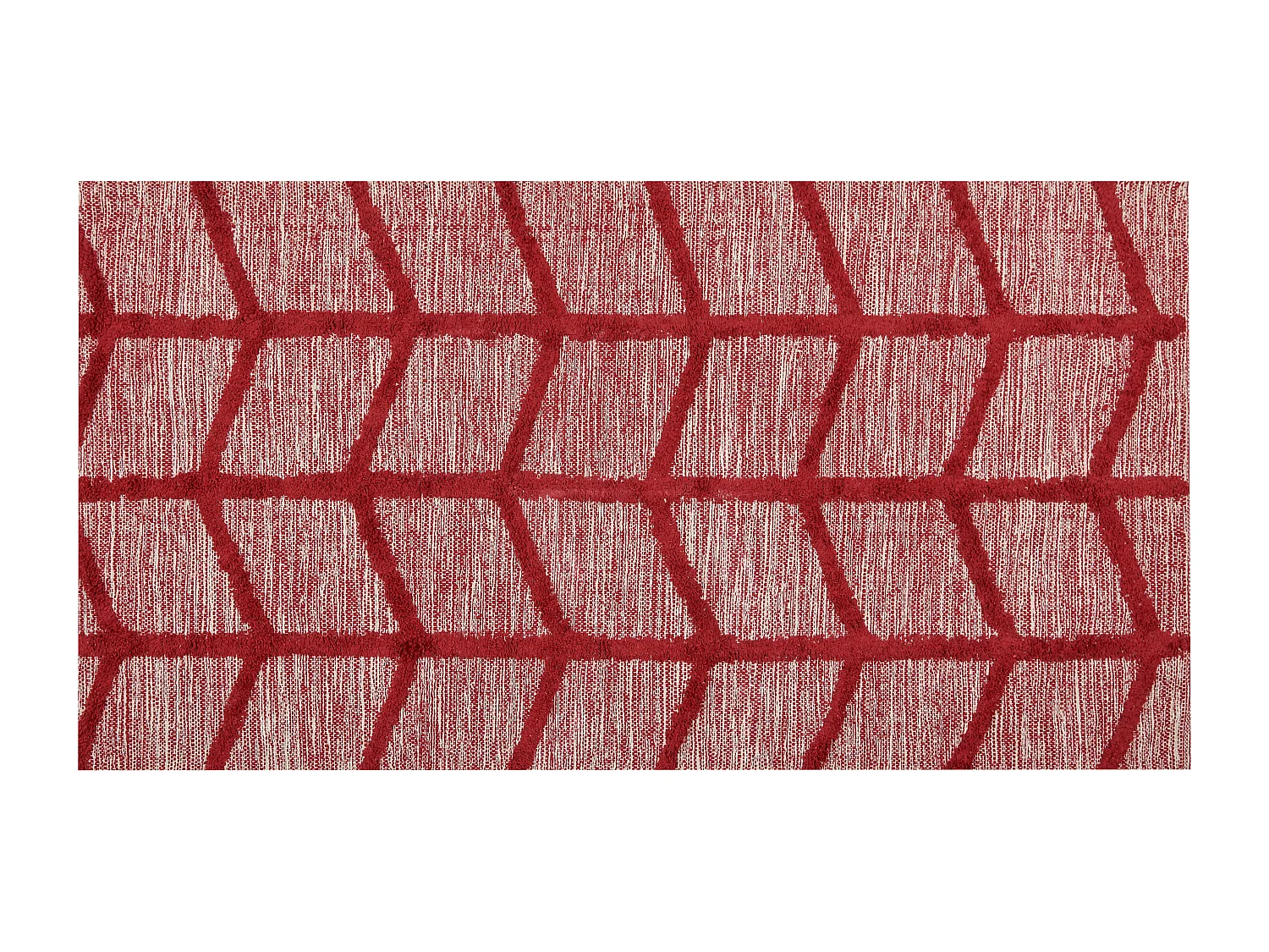 Tapis SIVAS Rouge 80 x 150 cm Coton