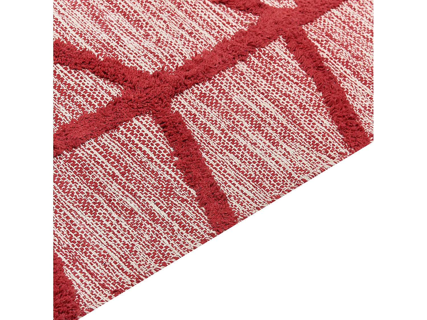 Tapis SIVAS Rouge 160 x 230 cm Coton