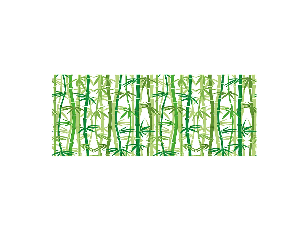 Adhésif Film Fenêtre Anti Regard Occultant - BAMBOUS - Stickers Autocollant Brise-Vue pour Vitres & Porte de Douche - 40x100cm