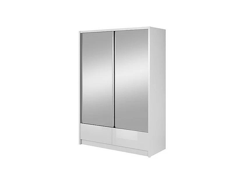 Armoire ARIA II en plusieurs couleurs 154 x 214 x 62 cm - Couleur: Chêne-Blanc