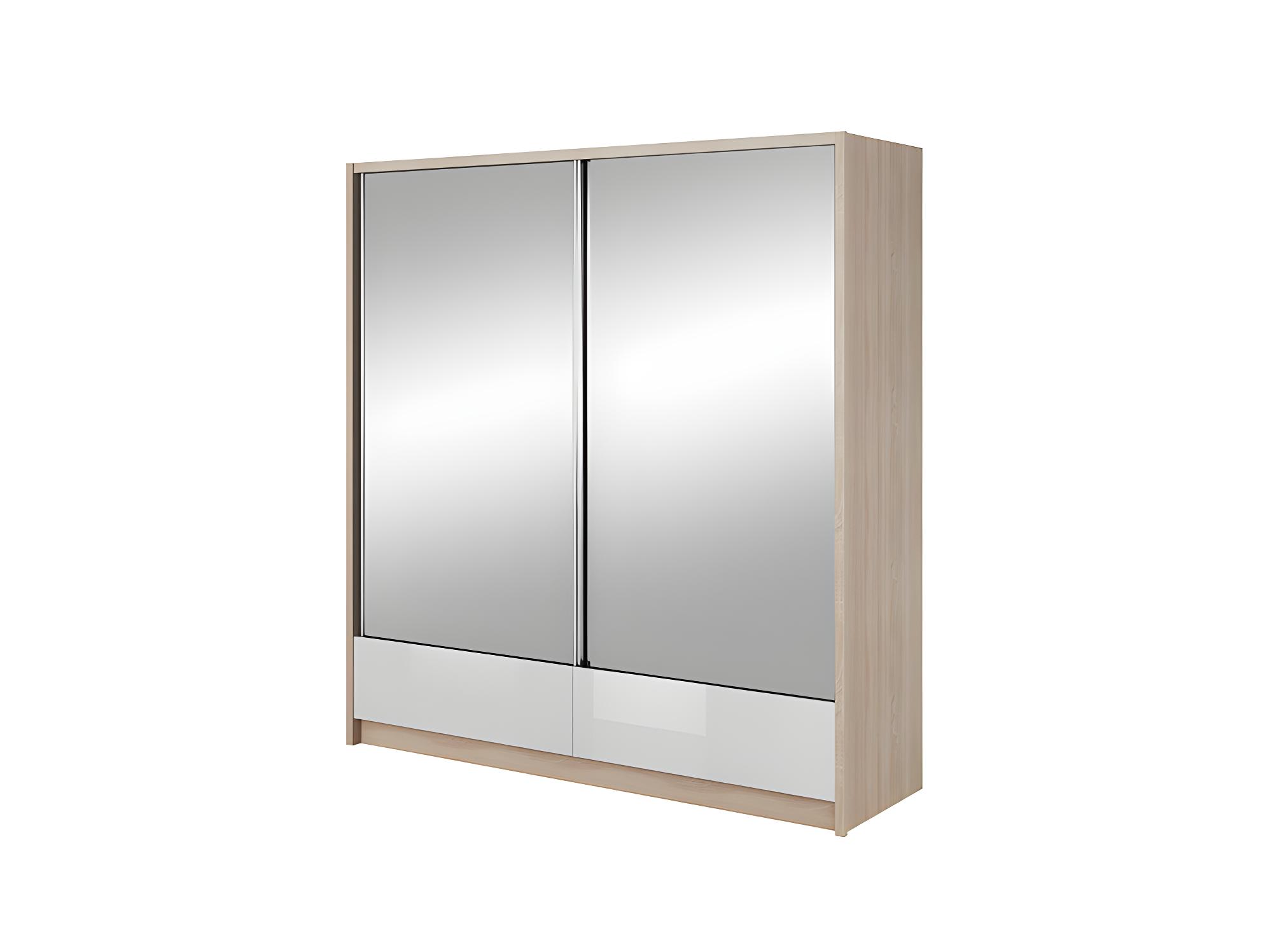 Armoire Aria Ii En Plusieurs Couleurs 204 X 214 X 62 Cm - Chêne Blanc