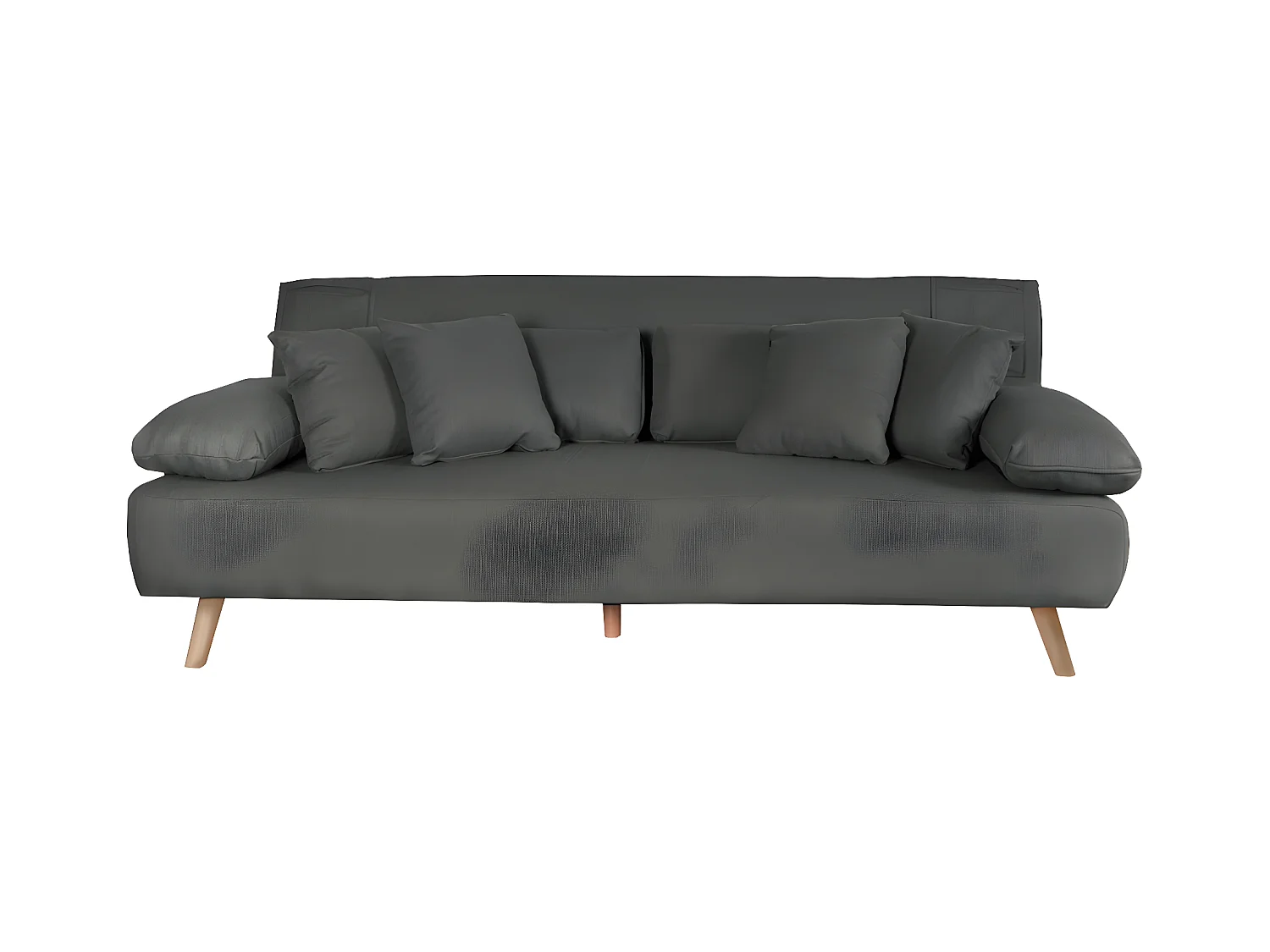 Canapé convertible TROMSO / Gris chiné