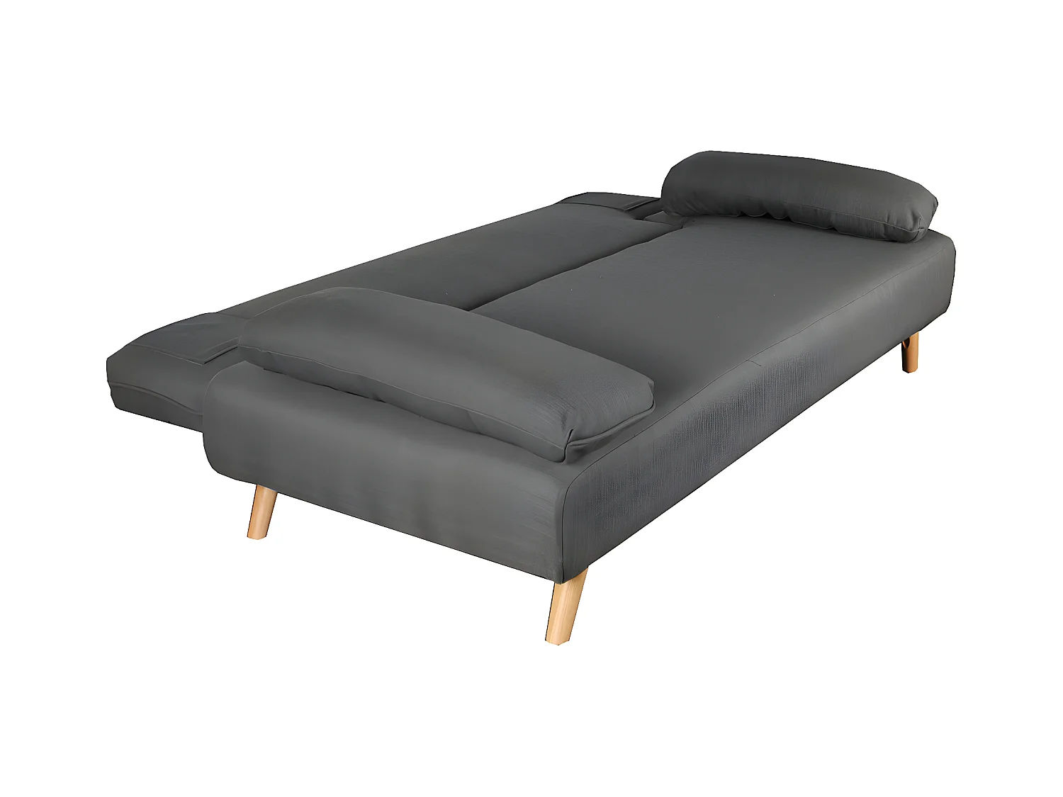 Canapé convertible TROMSO / Gris chiné