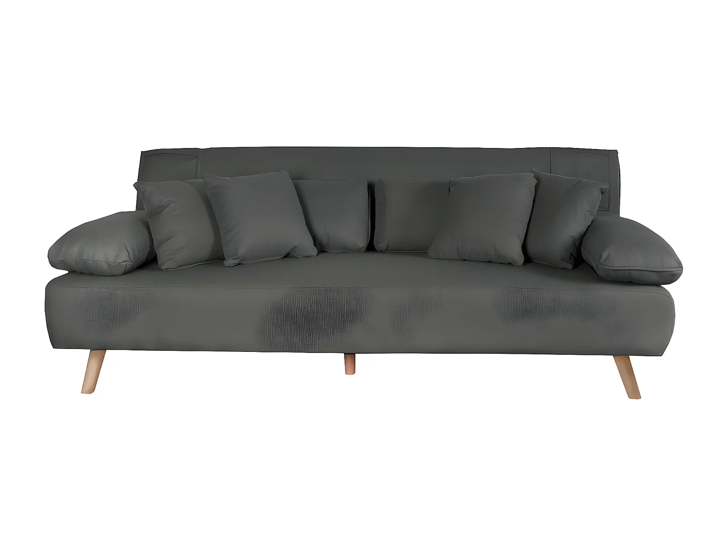 Canapé convertible TROMSO / Gris chiné