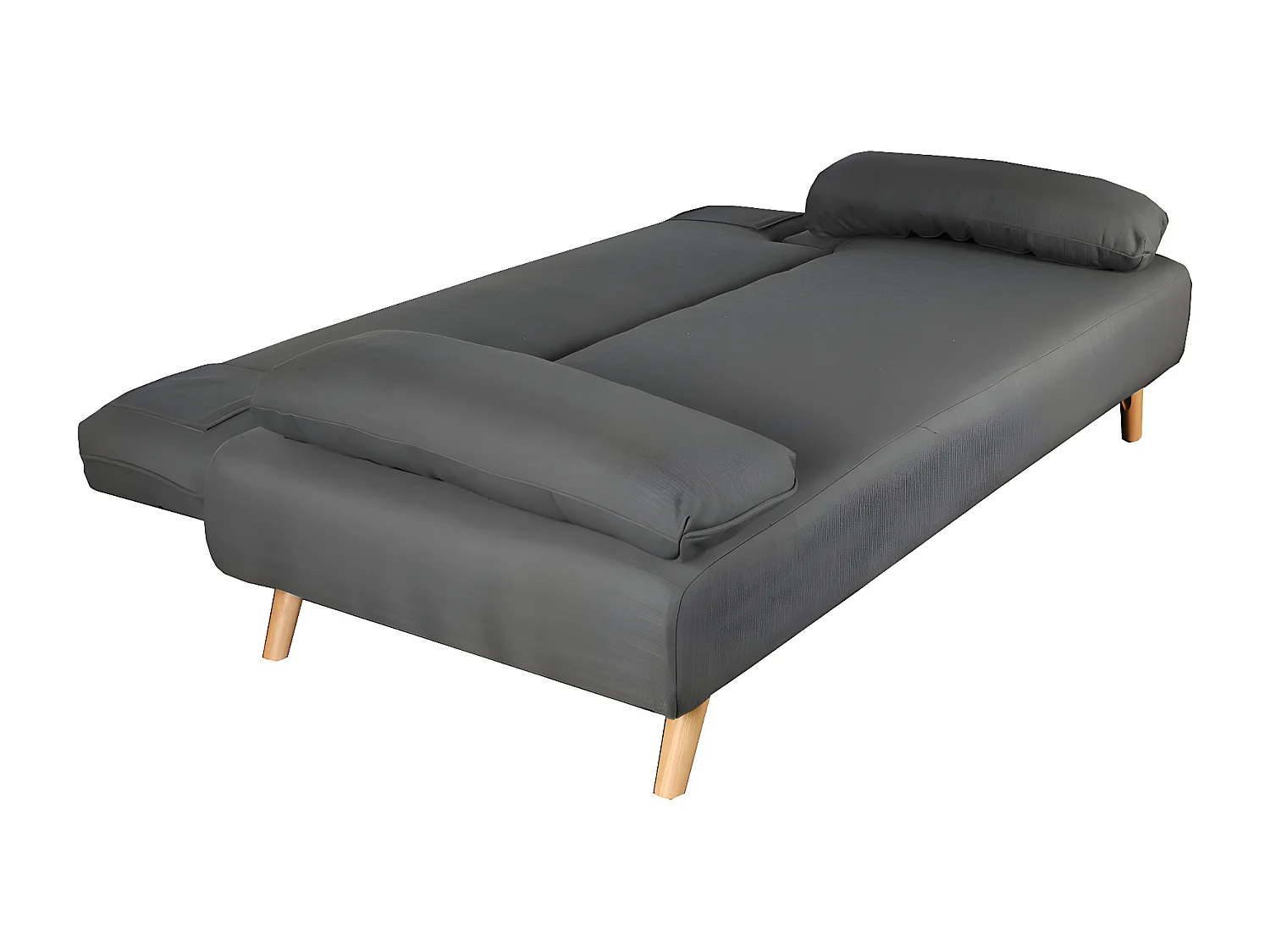 Canapé convertible TROMSO / Gris chiné