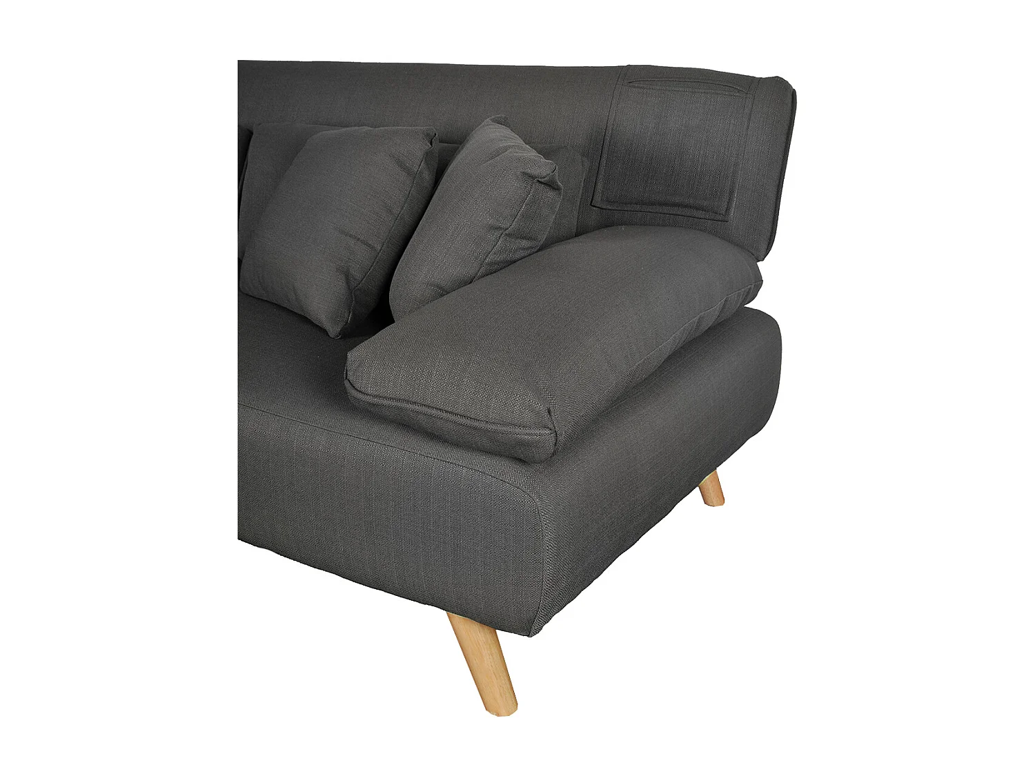 Canapé convertible TROMSO / Gris chiné