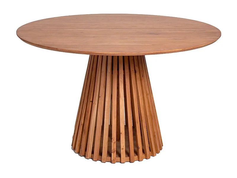 Table ronde en bois d'acacia Vida