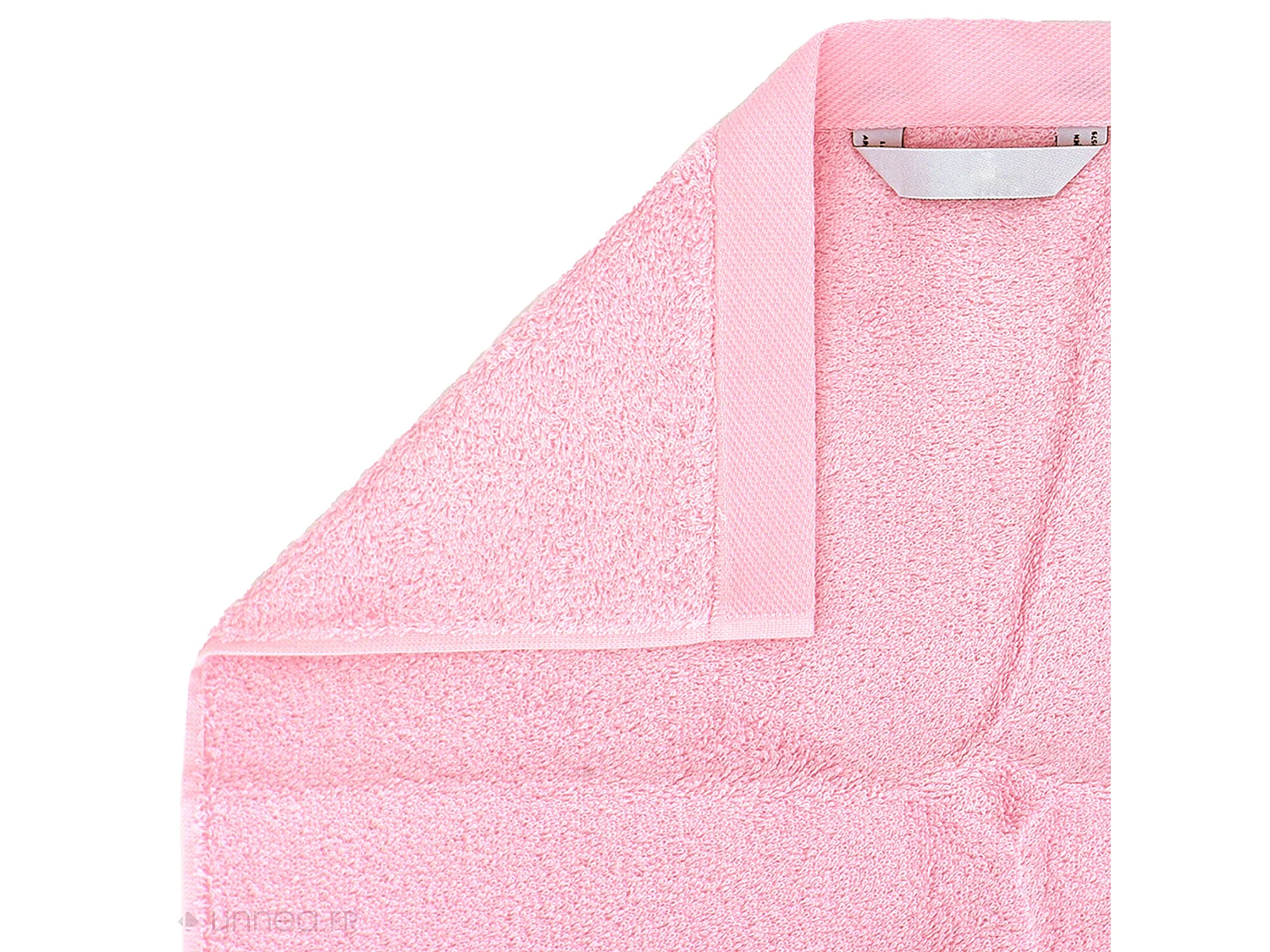 Serviette de toilette 50x100 cm coton peigné ALBA rose bonbon