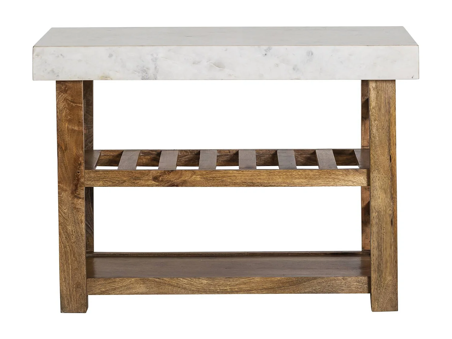 Billot en marbre et bois Louca