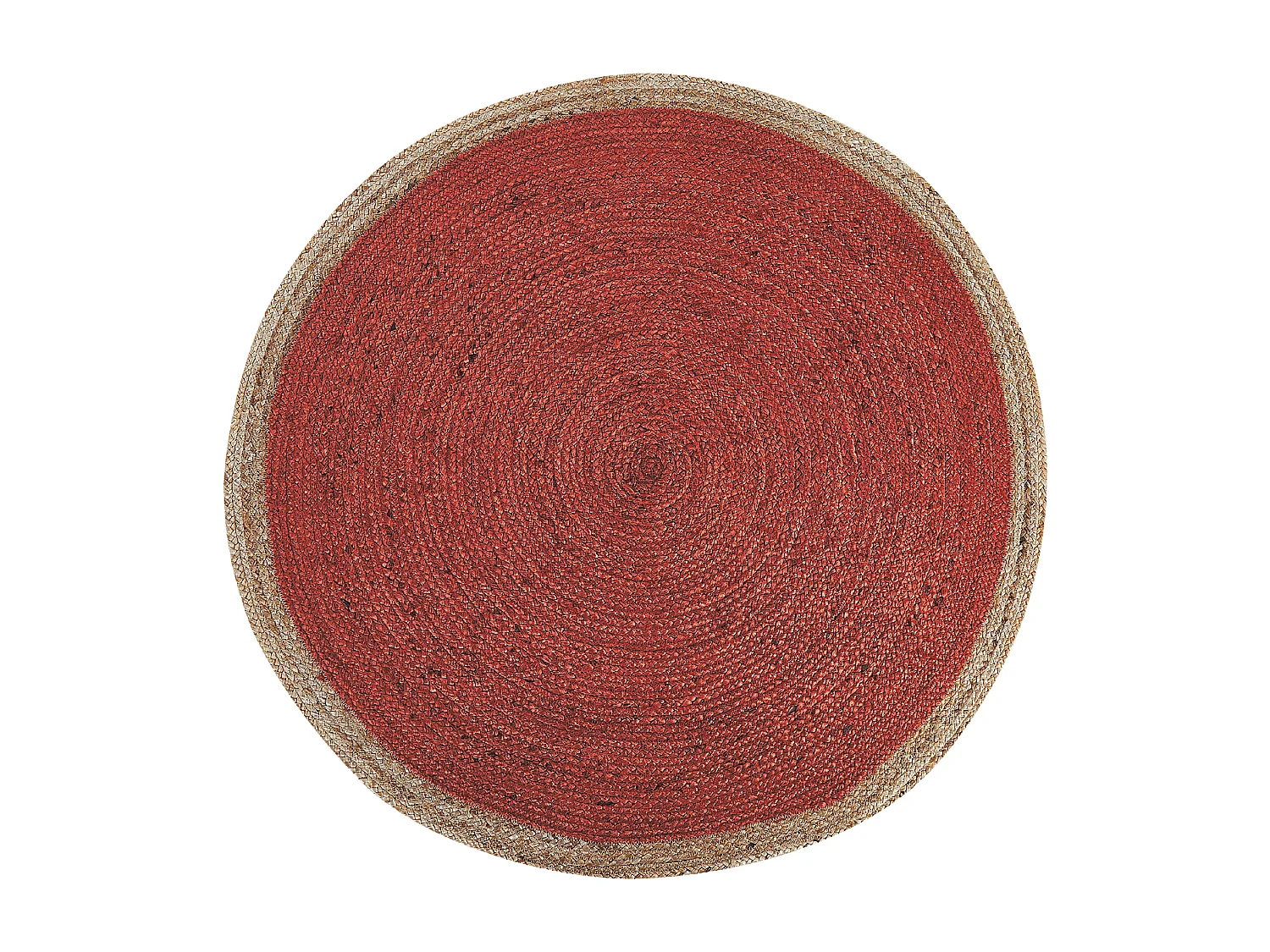 Tapis MENEMEN Corail ø 120 cm Jute