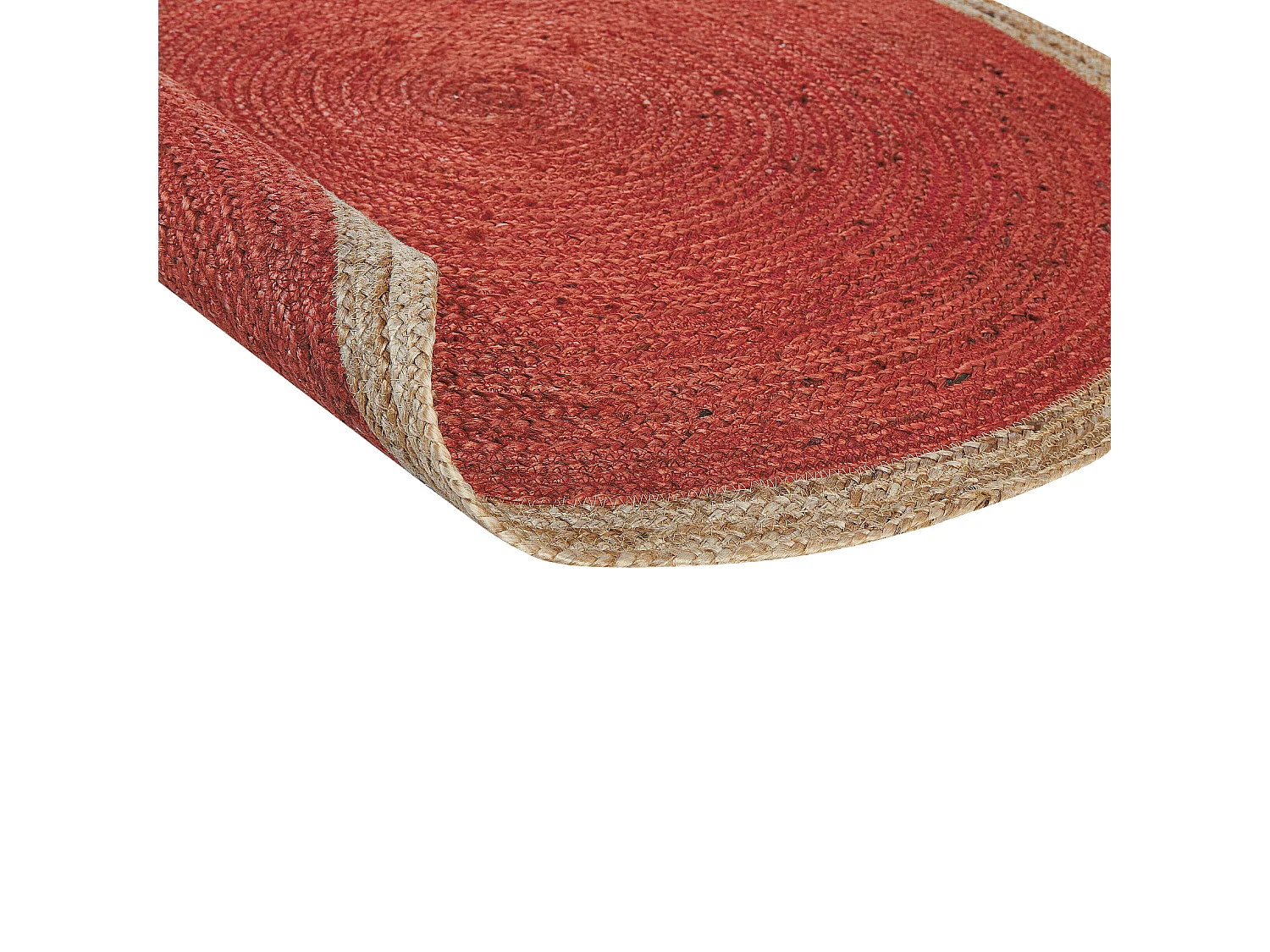 Tapis MENEMEN Corail ø 120 cm Jute