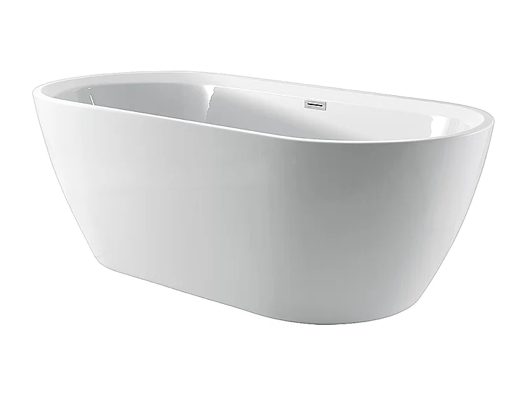 Freistehende Badewanne CHICAGO 180 cm