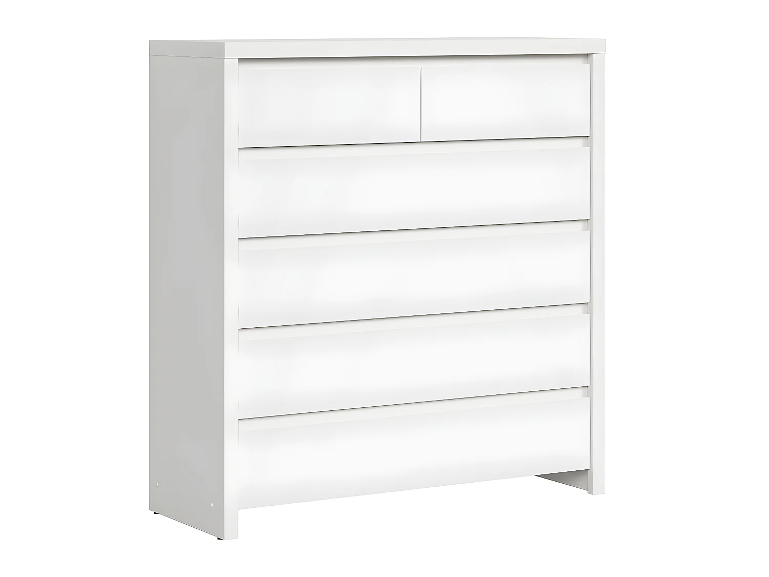 Commode 6 tiroirs Soren Blanc