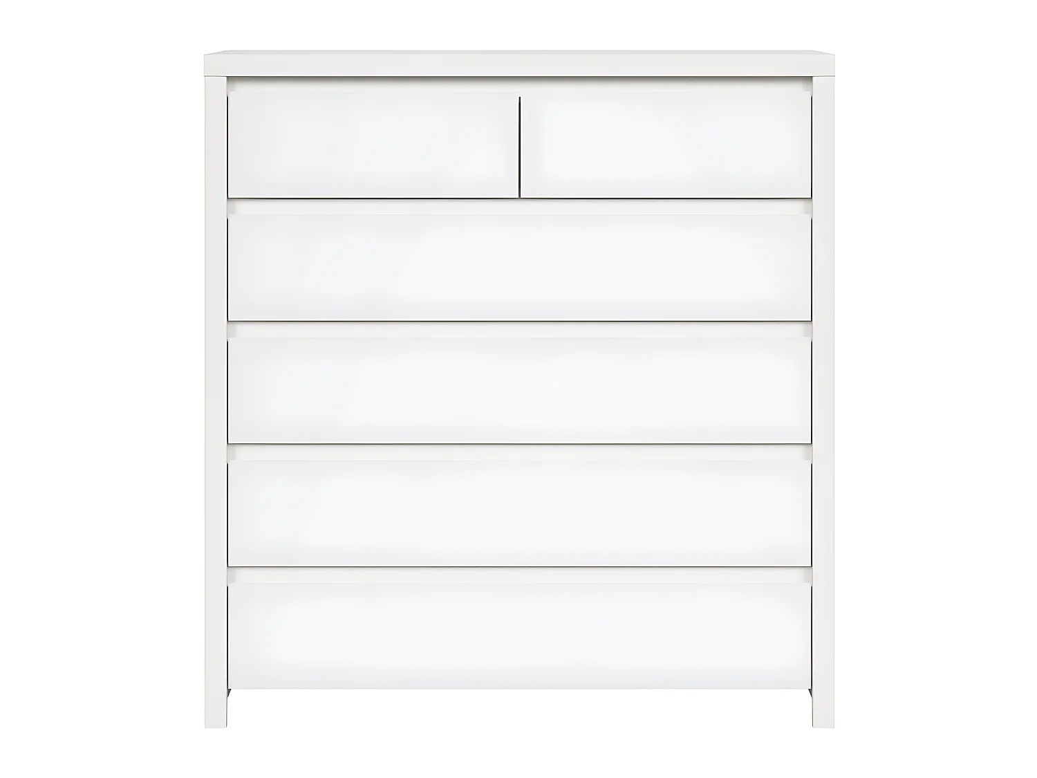 Commode 6 tiroirs Soren Blanc