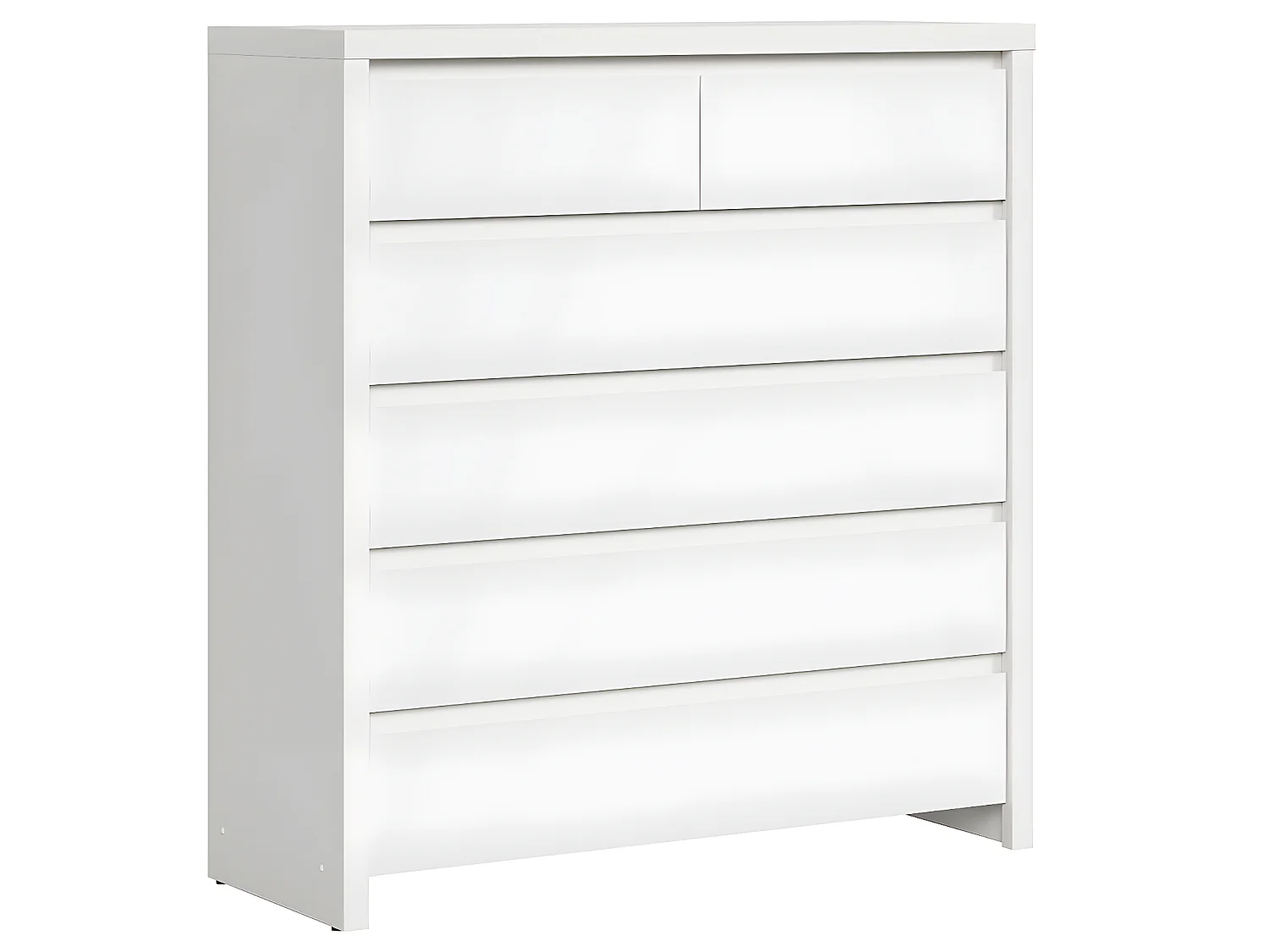 Commode 6 tiroirs Soren Blanc